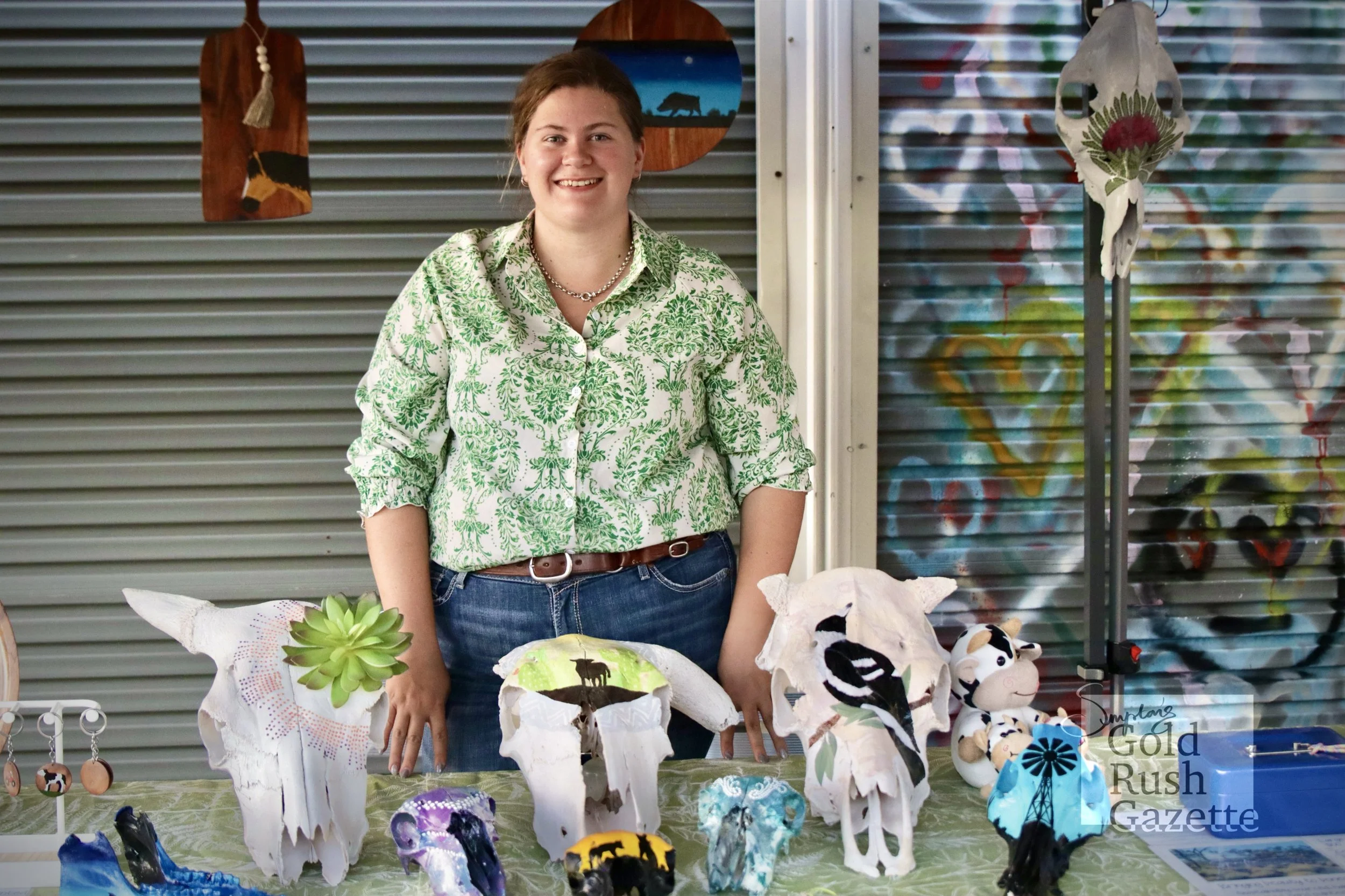 Kadie Martel at the Twilight Markets at the Mike Carney Creative Industries Centre (2024)