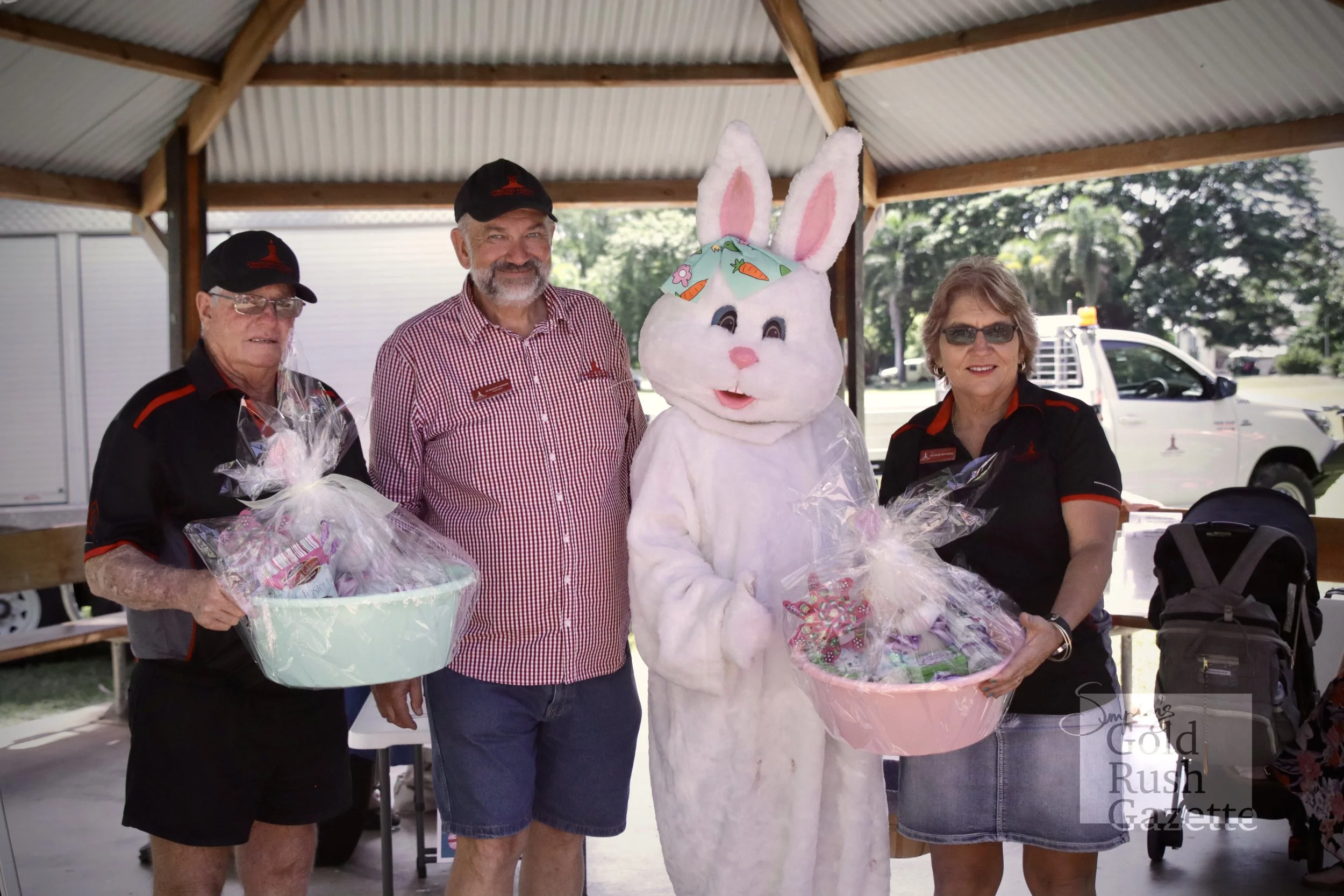 The Easter festivities at this month’s Centenary Park Charity Markets (2023)
