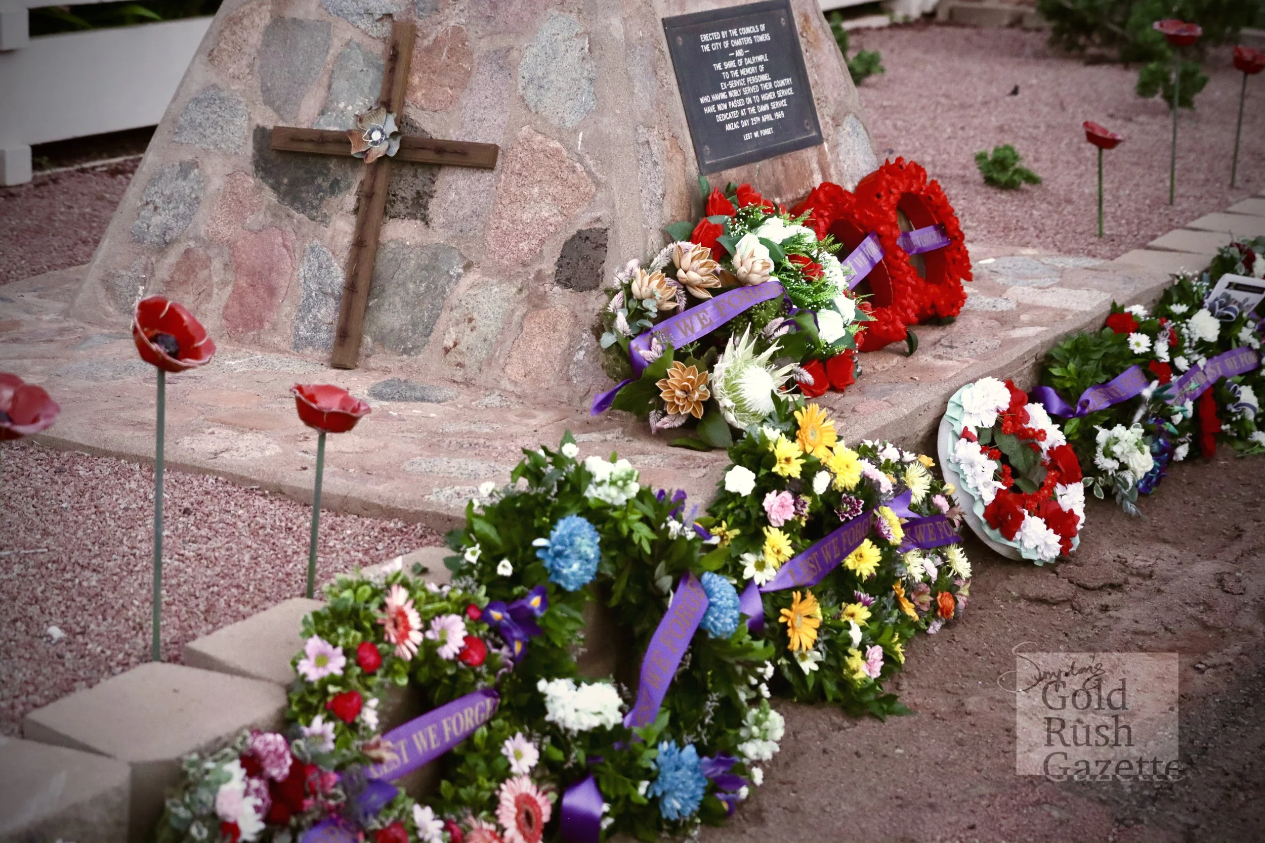 2023 ANZAC DAY Dawn service at the Charters Towers Cemetery