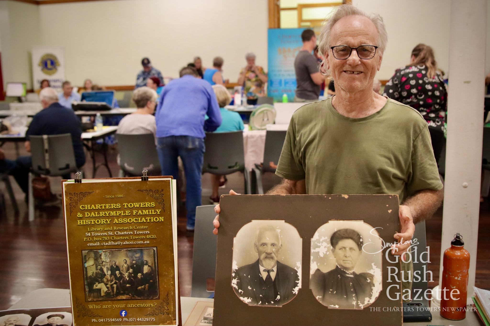 Charters Towers and Dalrymple Family History Association at the 2026 Charters Towers Regional Council Community Sign-On Day at the Arthur Titley Centre 