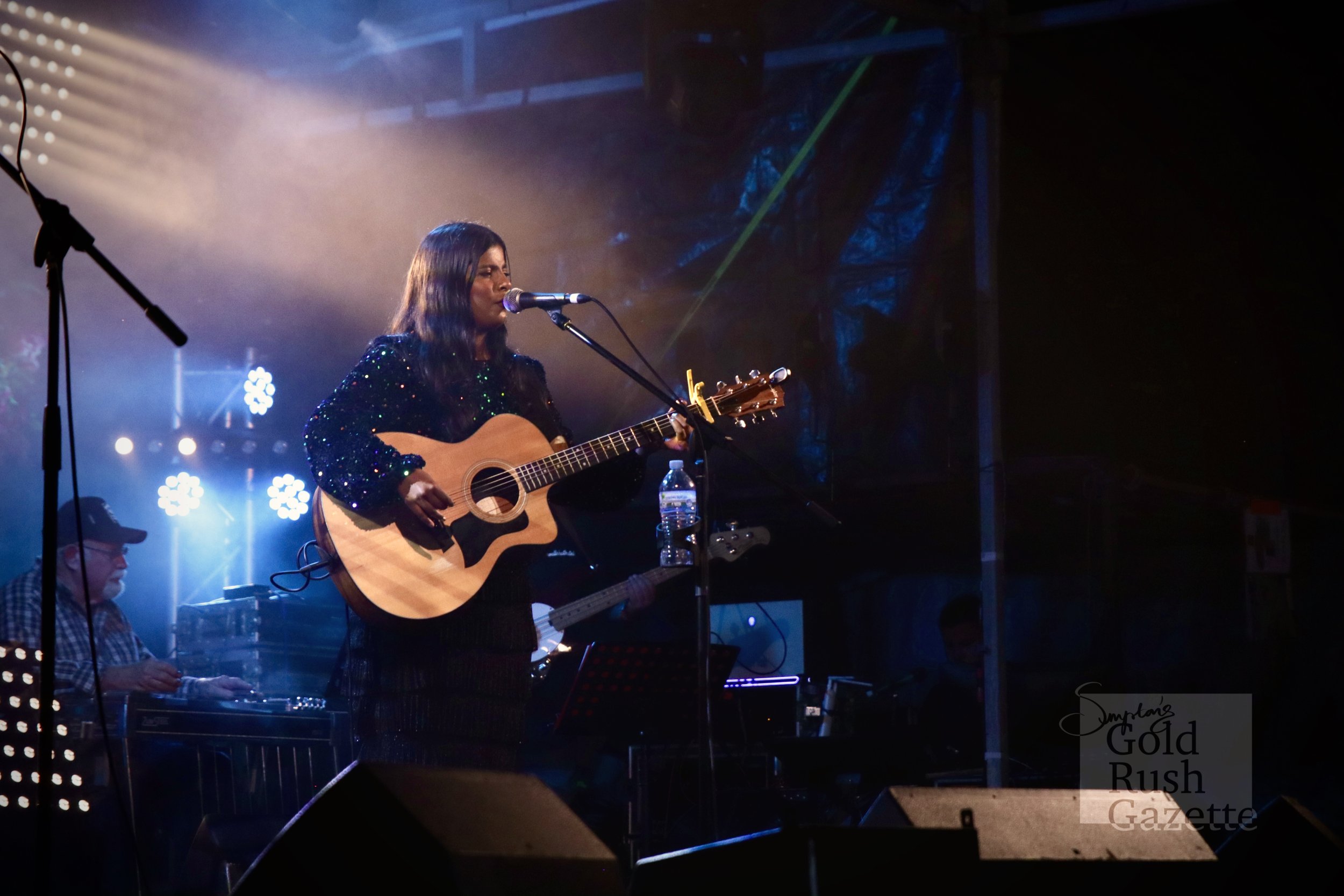Kiara Rodrigues performing at the Charters Towers Country Music Festival (2023)