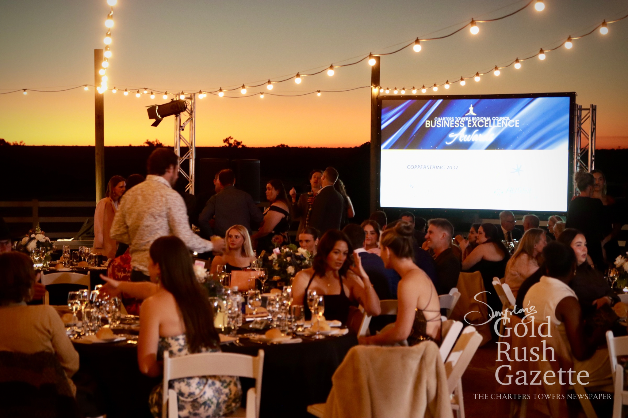 The 2026 Charters Towers Business Excellence Awards held at Leahton Park