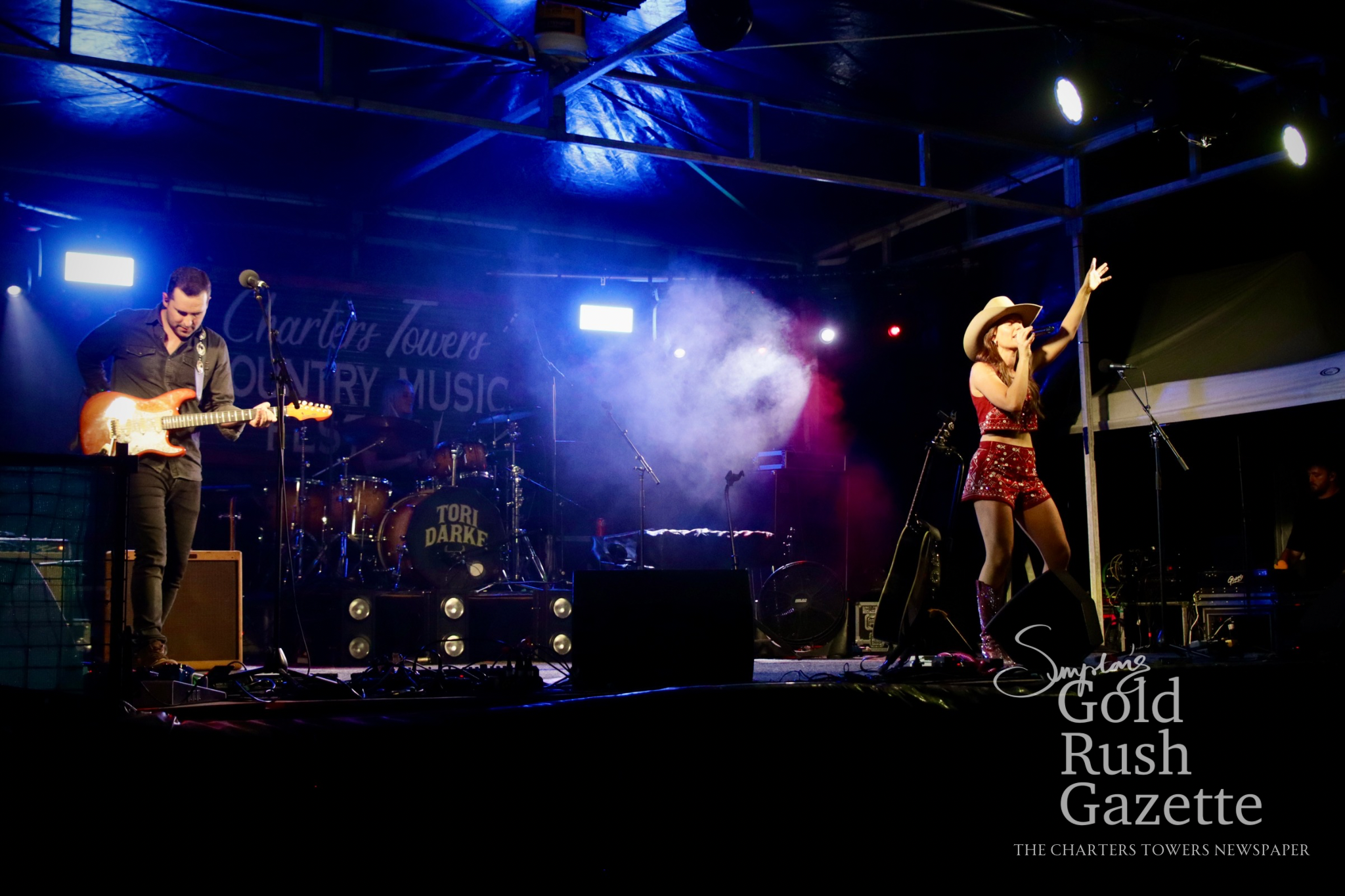 Major Guest Artist Tori Darke’s performance at the 2026 Charters Towers Country Music Festival 