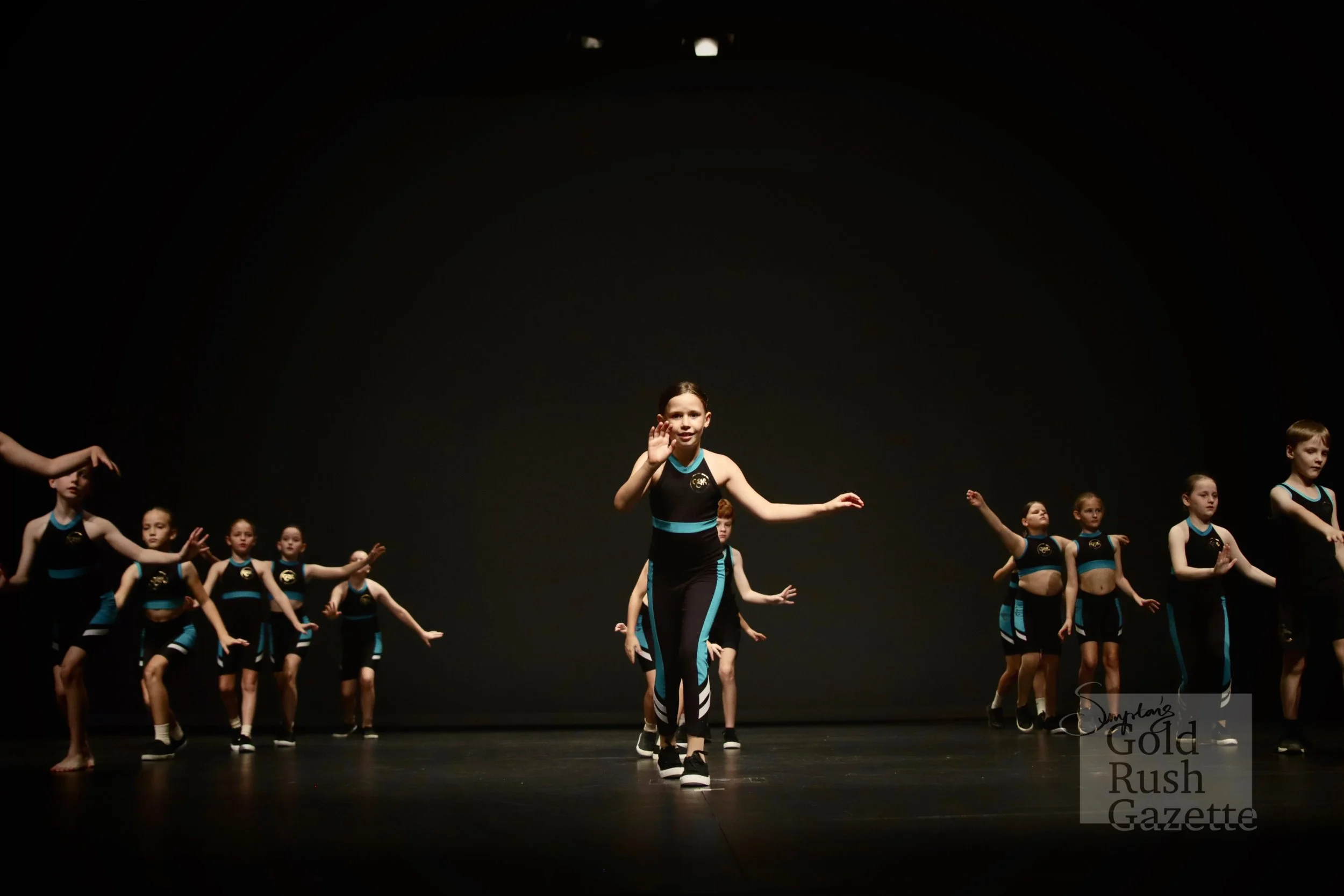 Rehearsals for the Gold City Dance Studios ‘When I Grow Up’ concert at the Charters Towers World Theatre (2023)