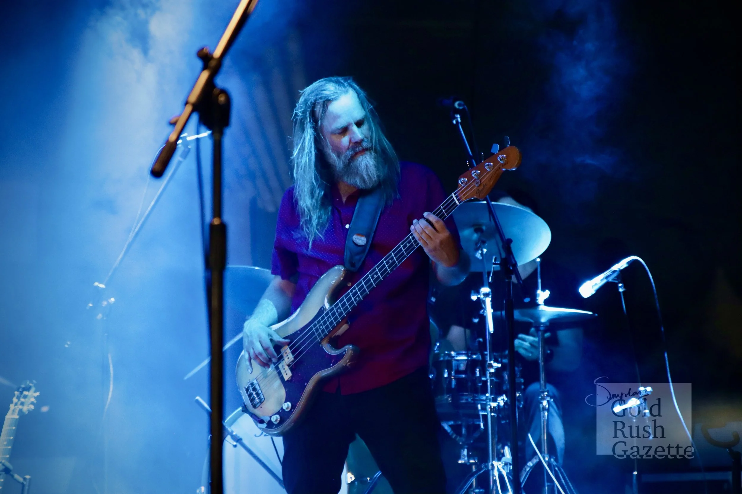 Thirsty Merc performing at the 2024 Rush Festival Concert at the Charters Towers Showgrounds