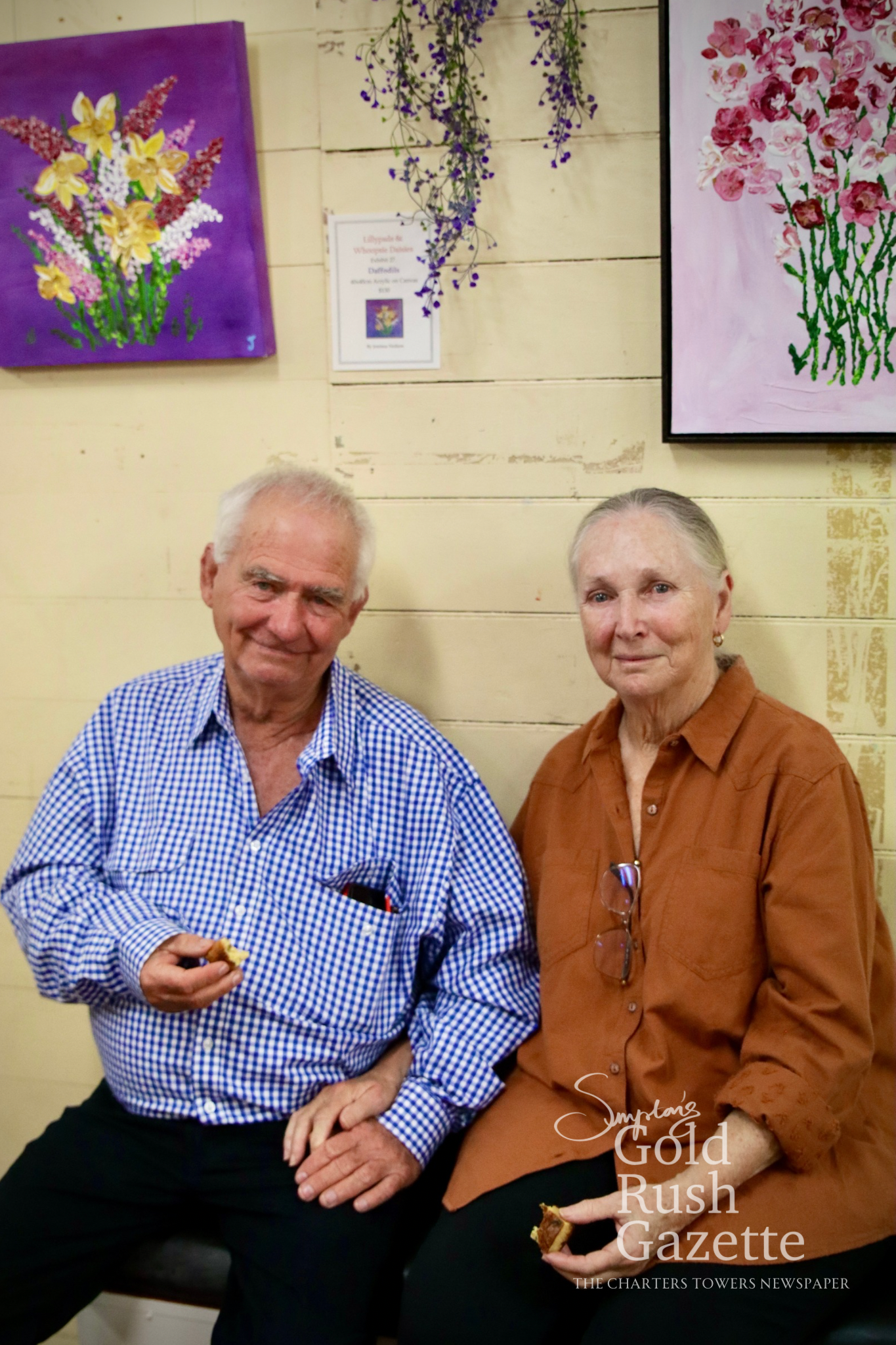 Grand opening of Jemima Neilson’s debut art exhibition Lillypads & Whoopsie Daisies at the Charters Towers School of Mines, hosted by Towers Arts (2026)