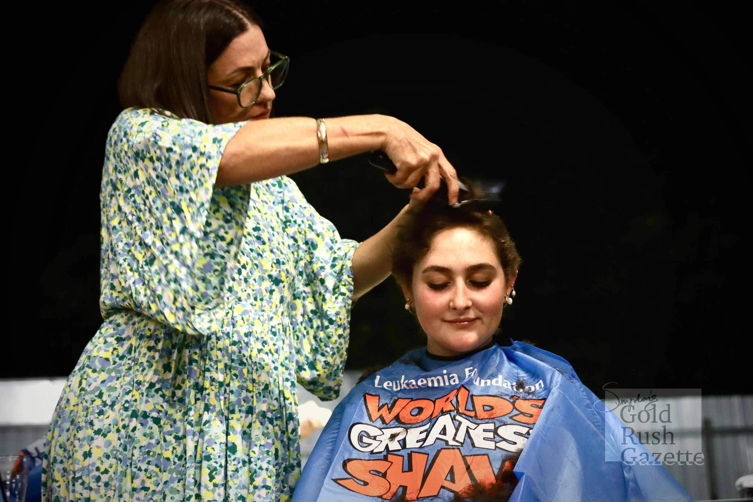 The World's Greatest Shave held at the Waverley Hotel and organised by Berniece Buck (2023)