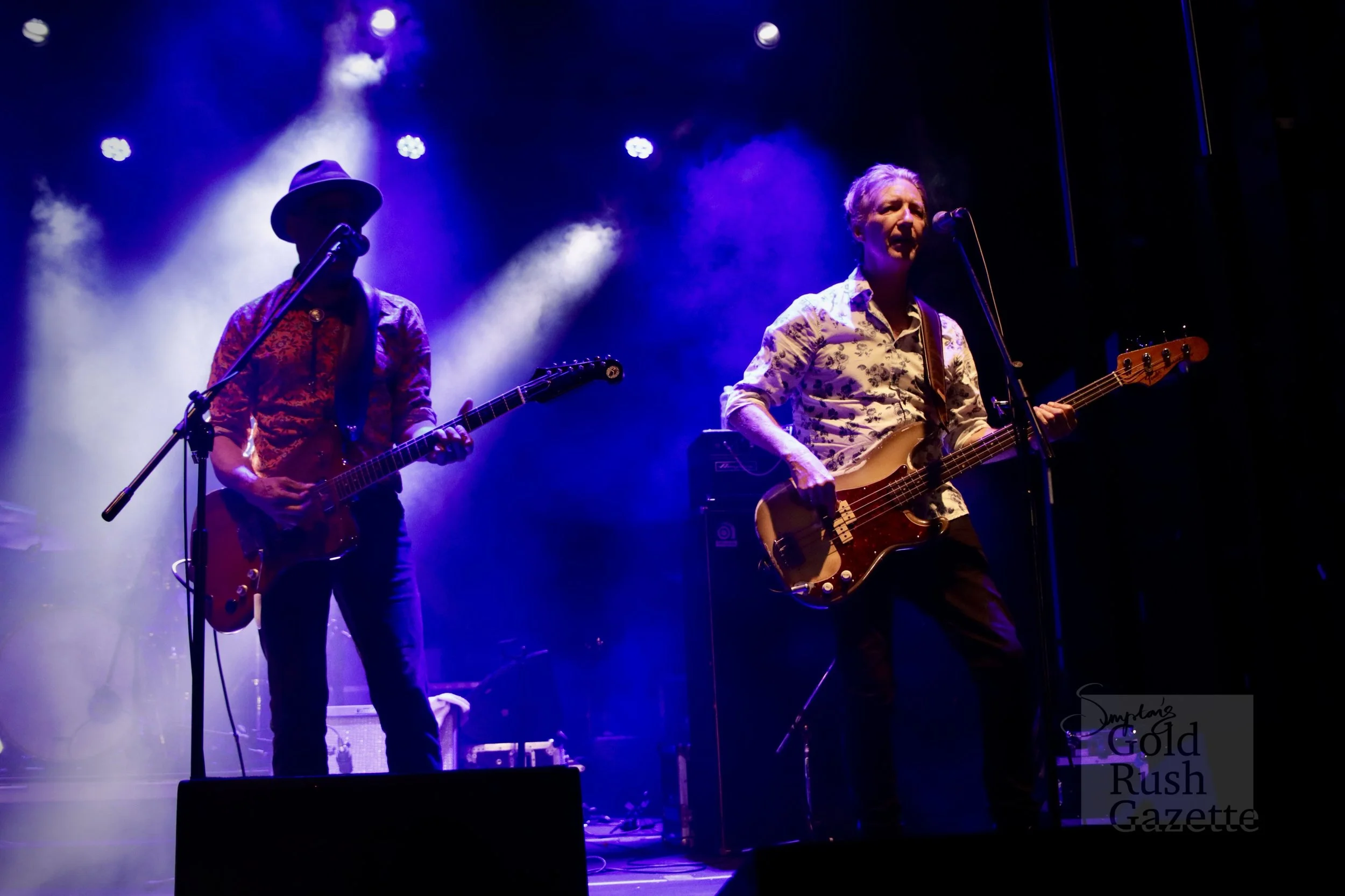Joe Camilleri & the Black Sorrows performing at the 2024 Rush Festival Concert at the Charters Towers Showgrounds