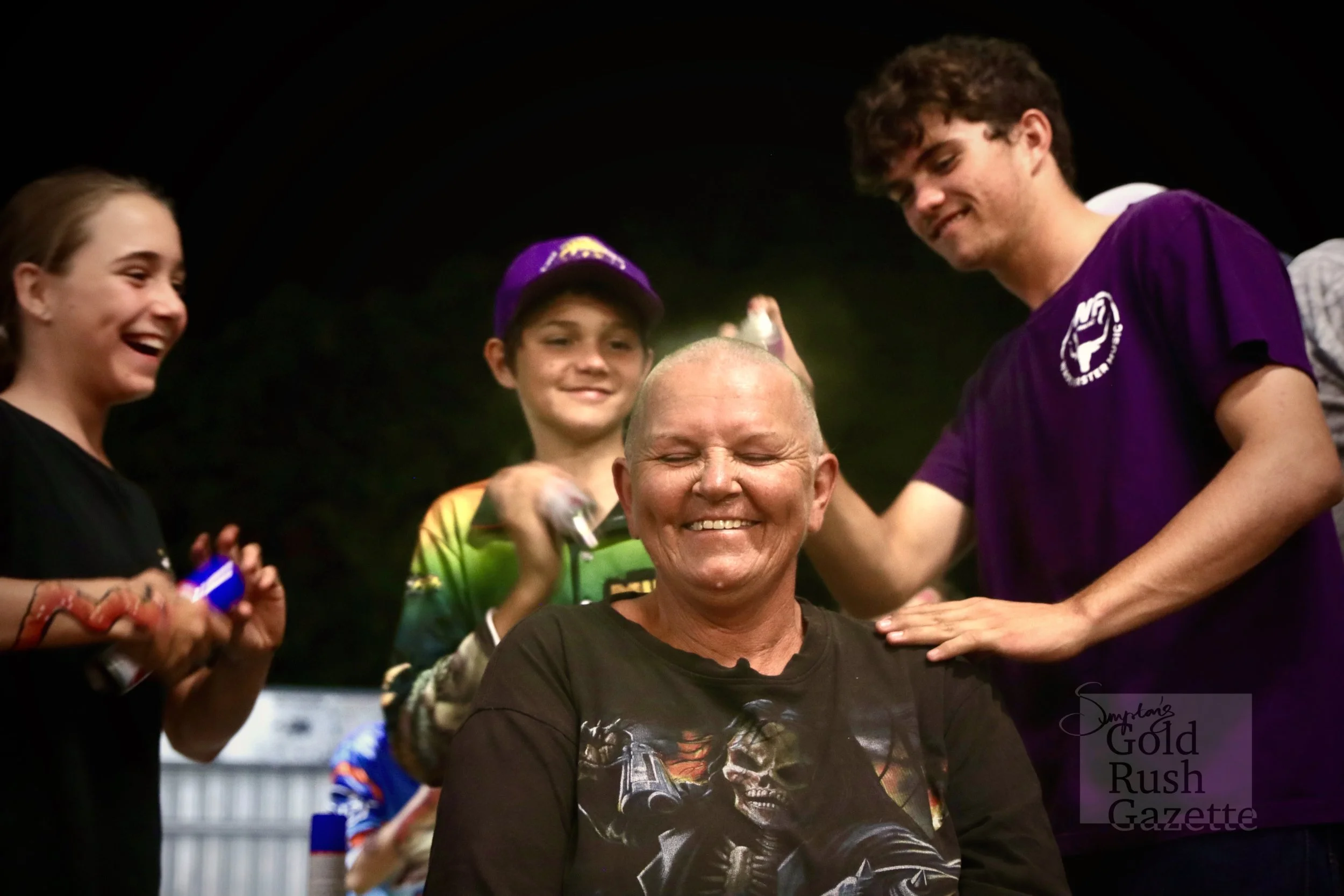 The World's Greatest Shave held at the Waverley Hotel and organised by Berniece Buck (2023)