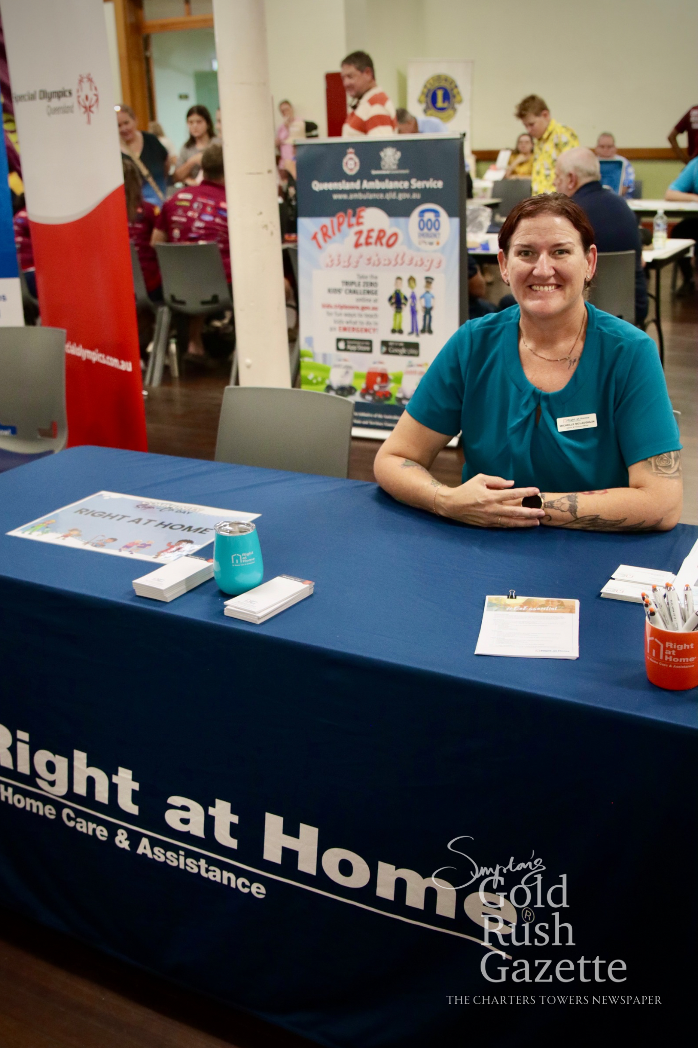 Right at Home at the 2026 Charters Towers Regional Council Community Sign-On Day at the Arthur Titley Centre 