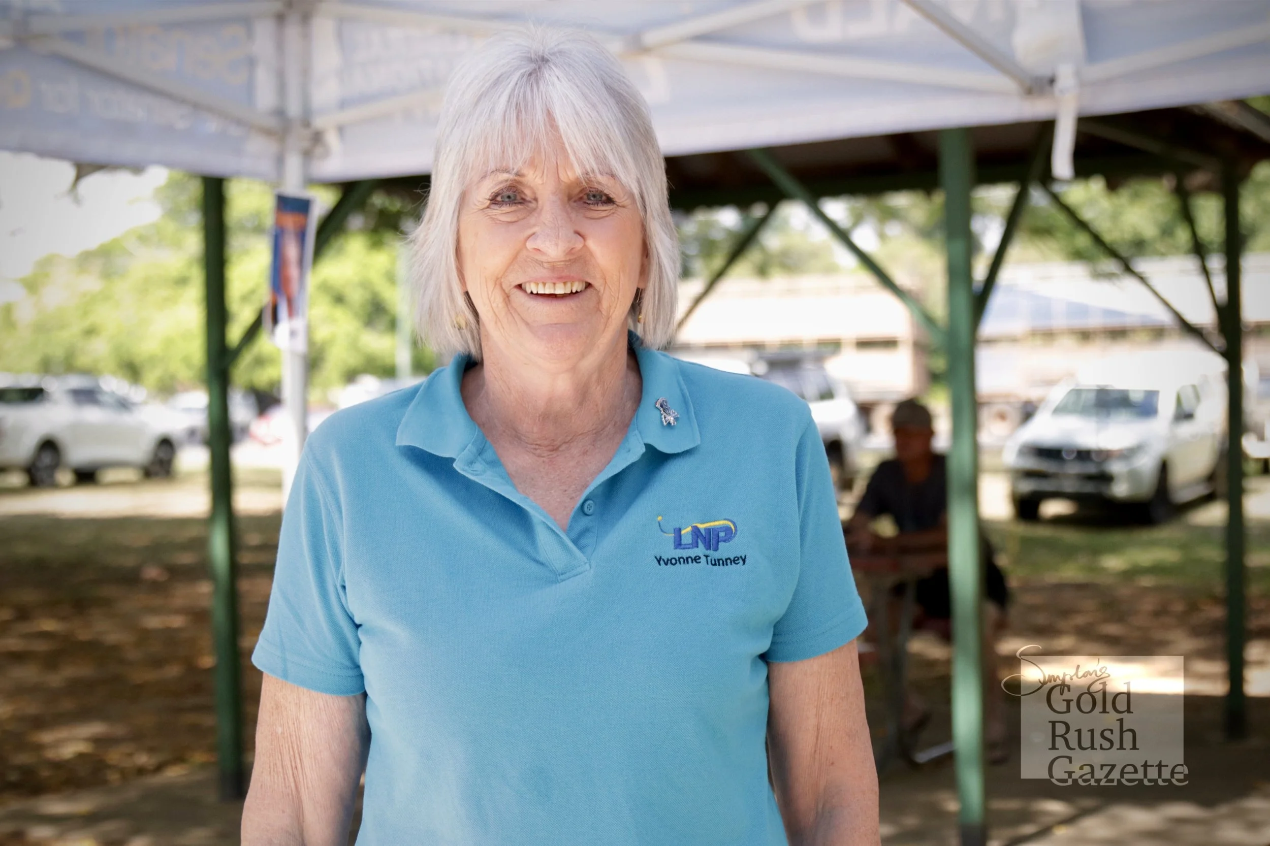 Yvonne Tunney at the September Centenary Park Charity Markets (2024)