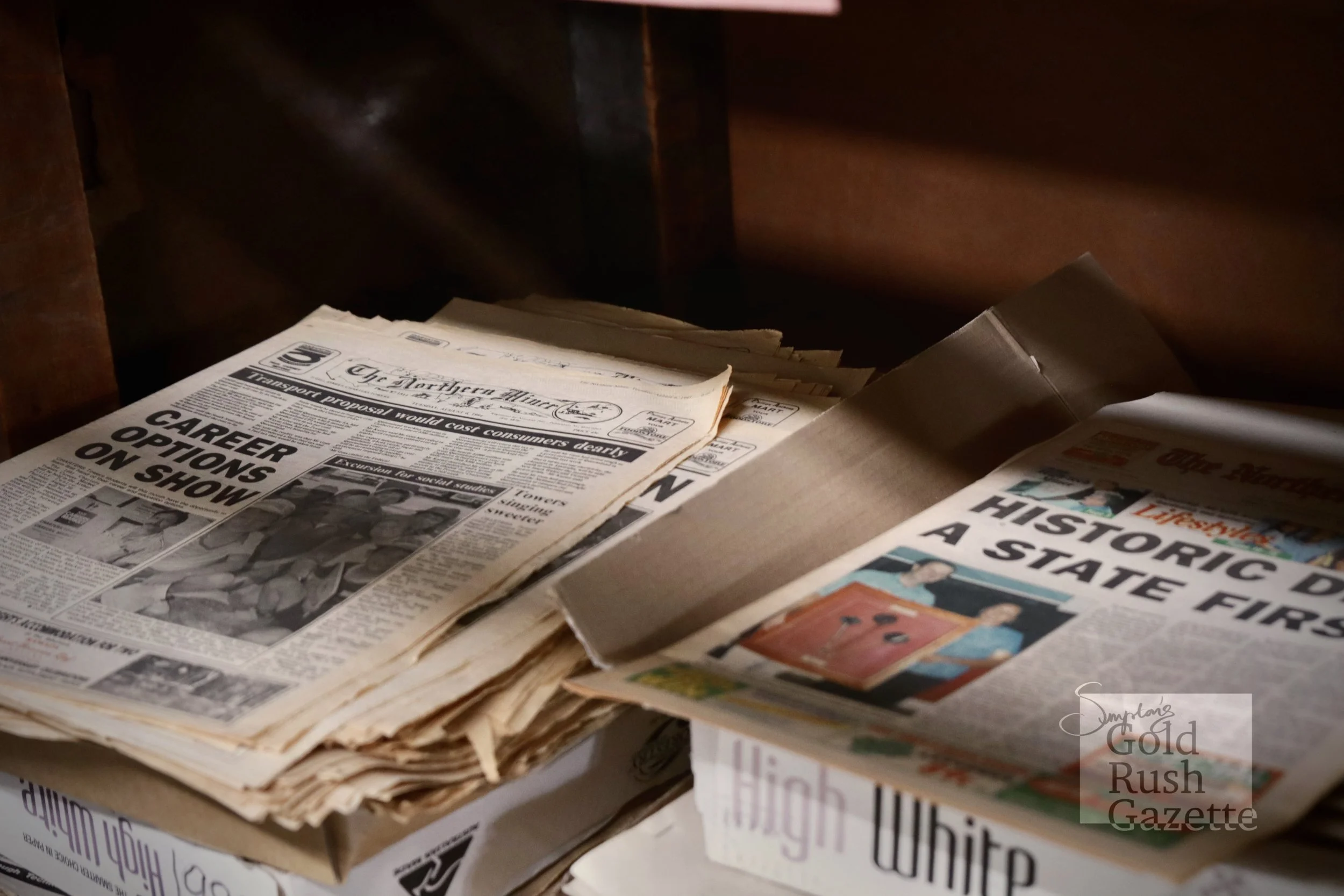 Artifacts located inside the Northern Miner after its purchase by Whitbreads' Softdrinks and Cordials (2023)