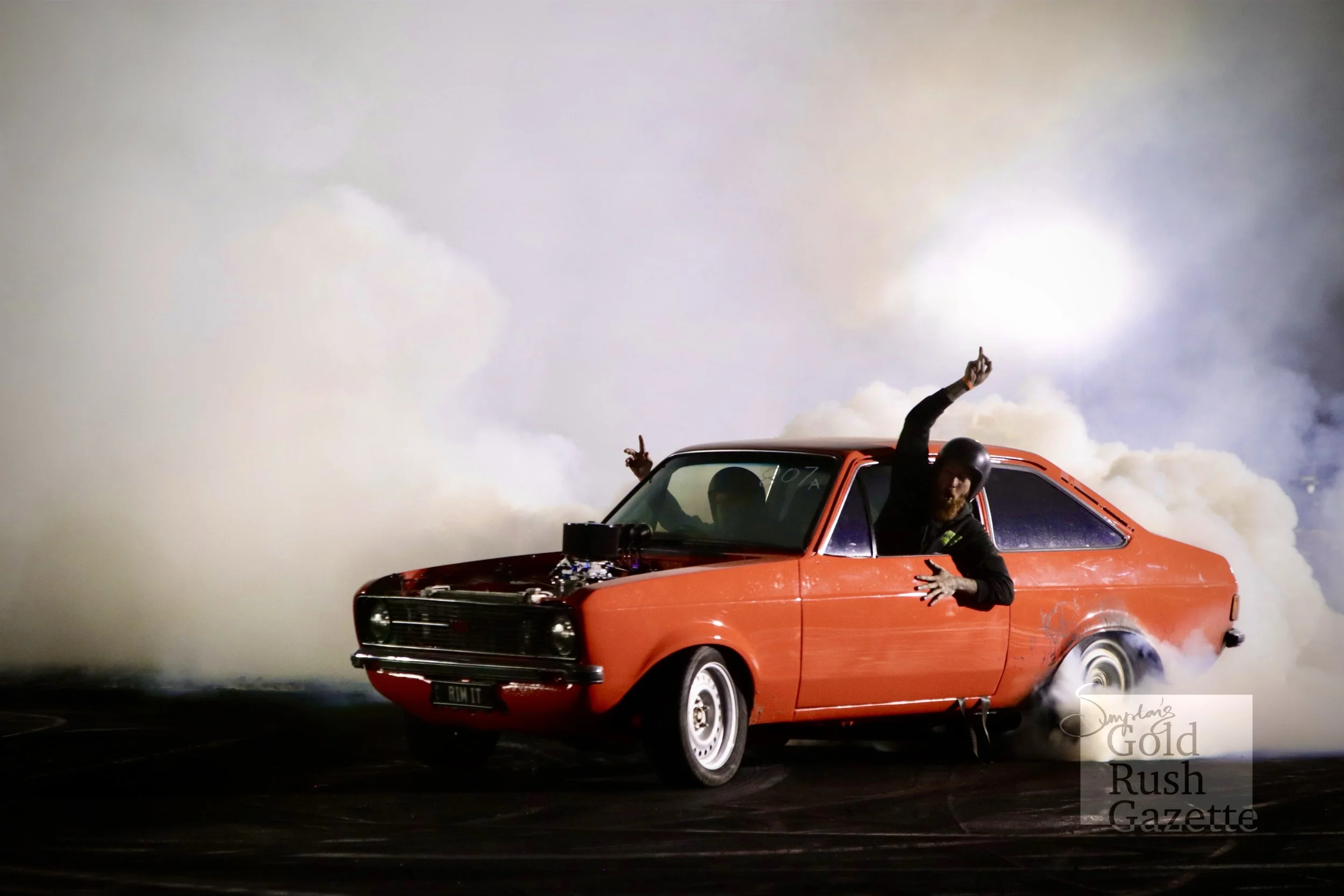 The 2024 Skidfest held by the held by the Charters Towers Burnout Club Inc.