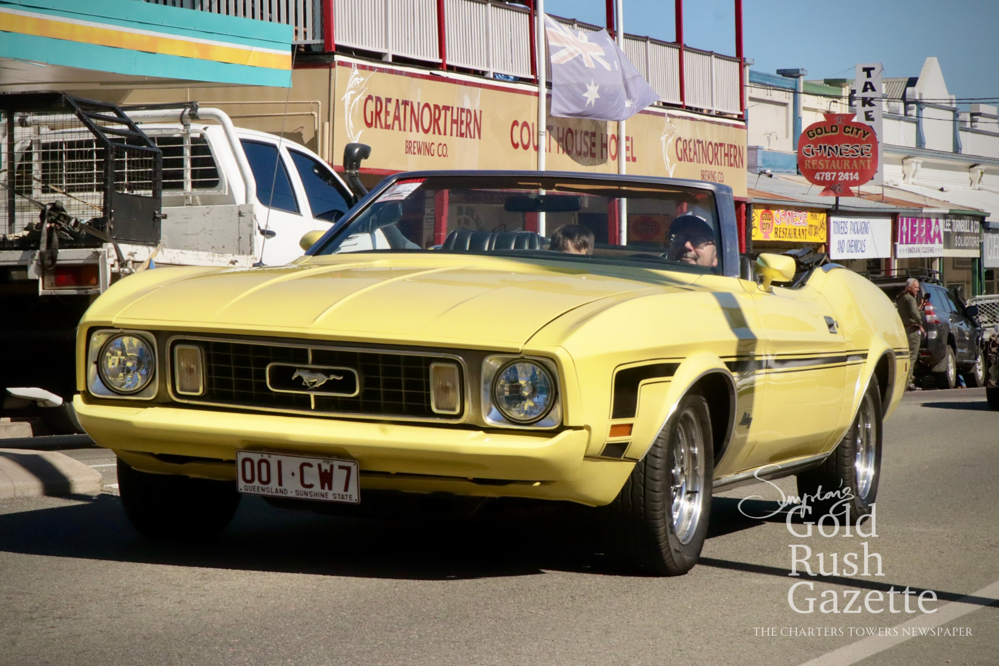 The 2026 Saturday Motor Show & Swap Meet Super Cruise down Gill Street