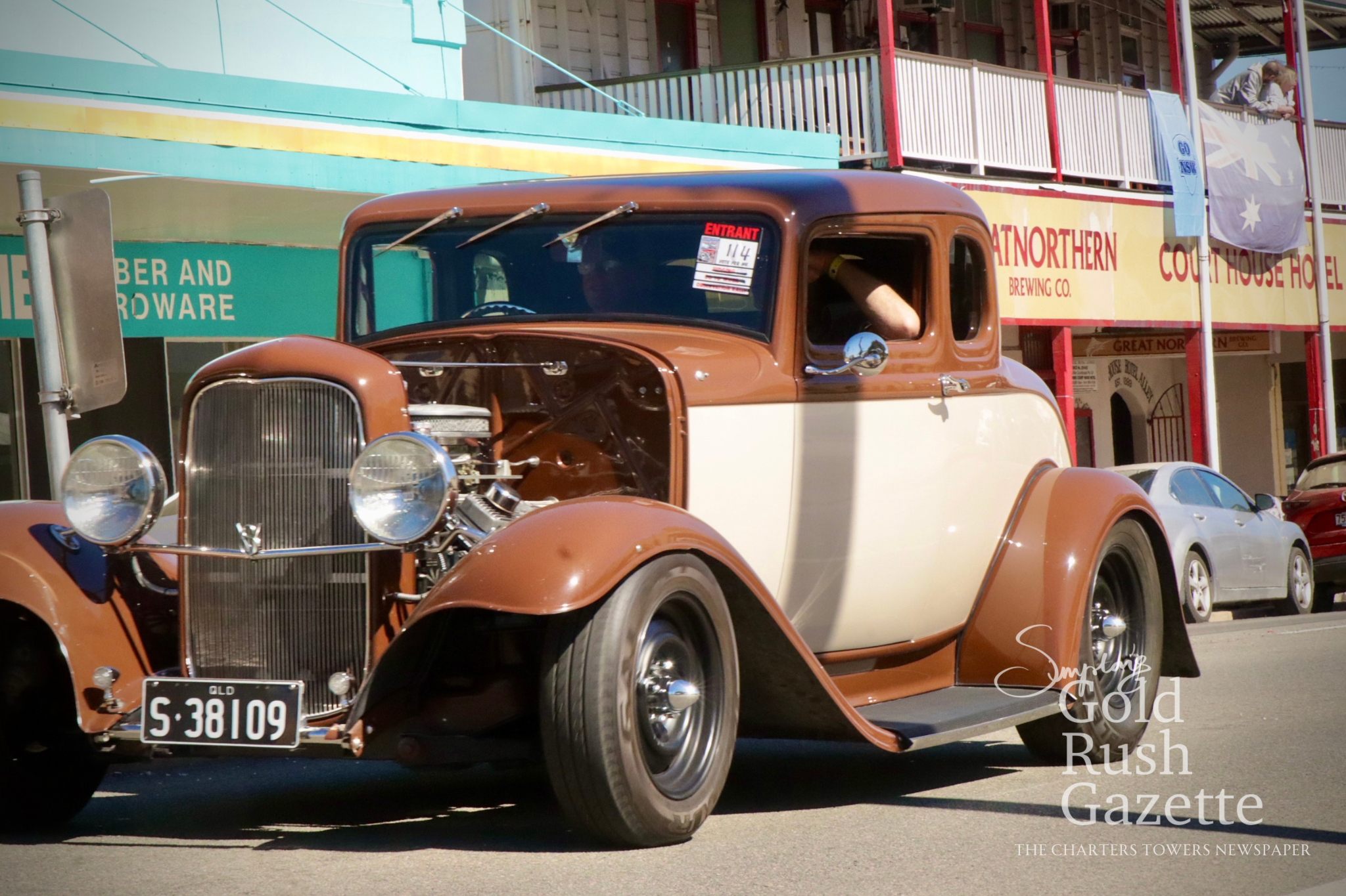 The 2026 Saturday Motor Show & Swap Meet Super Cruise down Gill Street