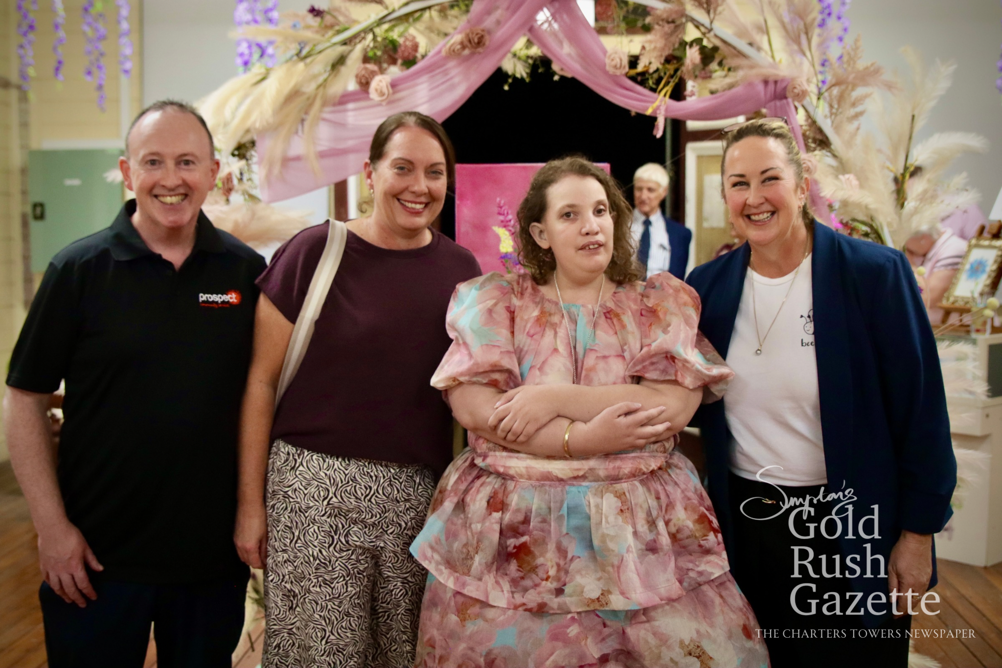 Grand opening of Jemima Neilson’s debut art exhibition Lillypads & Whoopsie Daisies at the Charters Towers School of Mines, hosted by Towers Arts (2026)