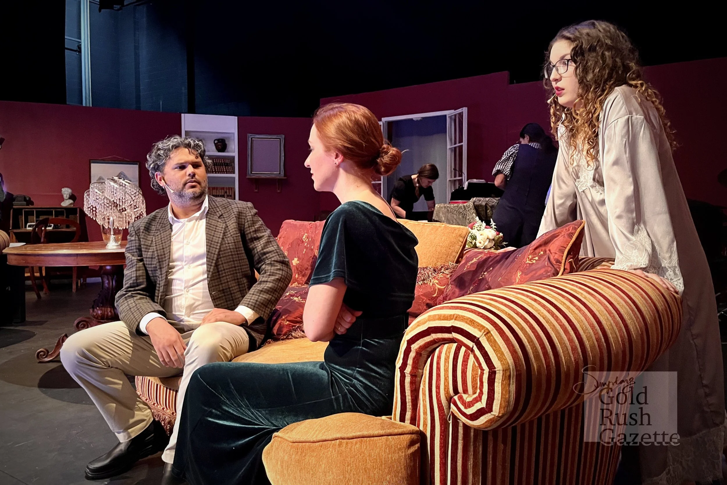 Towers Players presents Blithe Spirit live on stage at the World Theatre Charters Towers (2023)