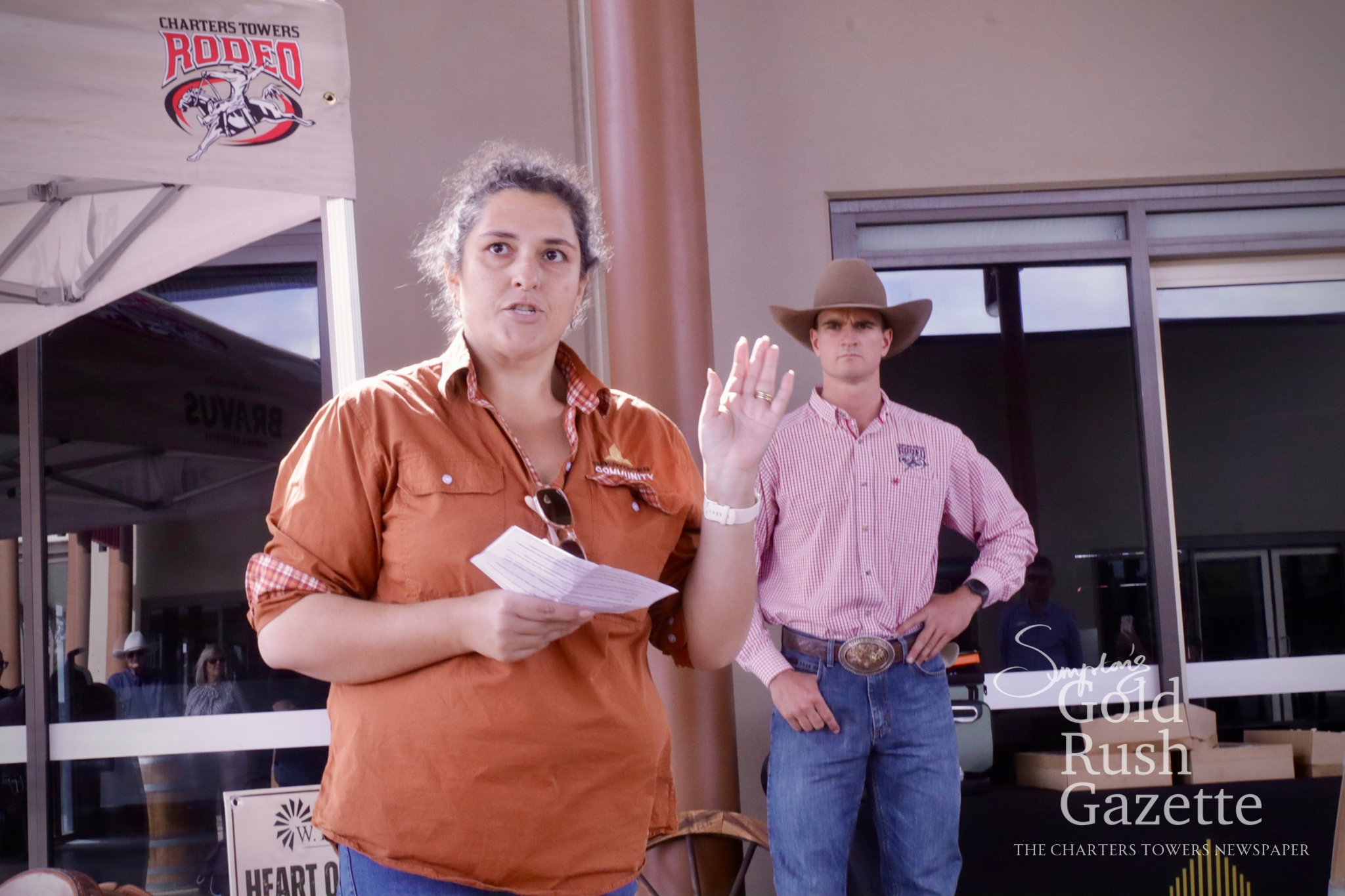 The 2026 W Titley & Co Heart of the Goldfields Rodeo media launch event at Goldtower Central