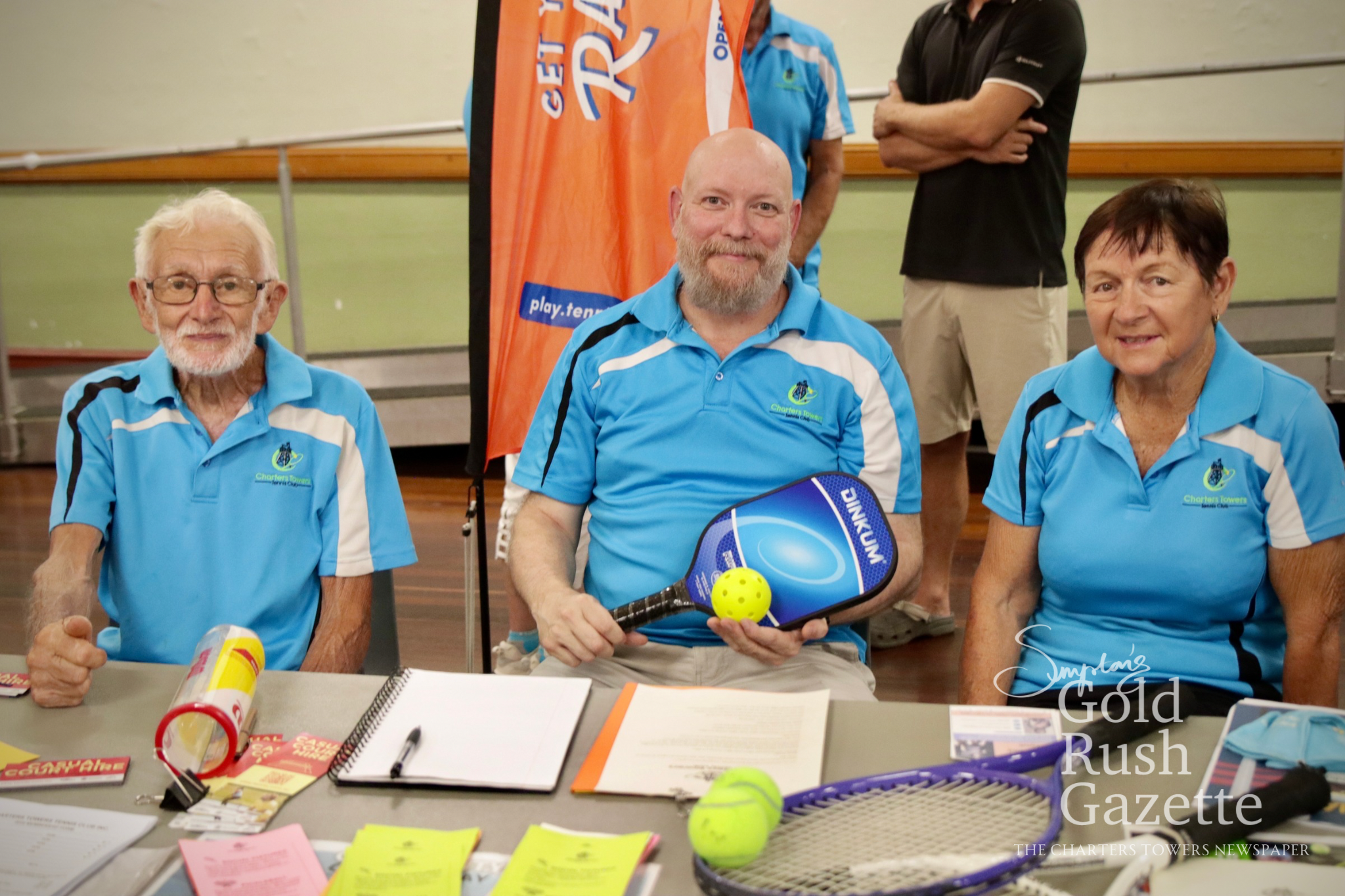 Charters Towers Tennis Club at the 2026 Charters Towers Regional Council Community Sign-On Day at the Arthur Titley Centre 