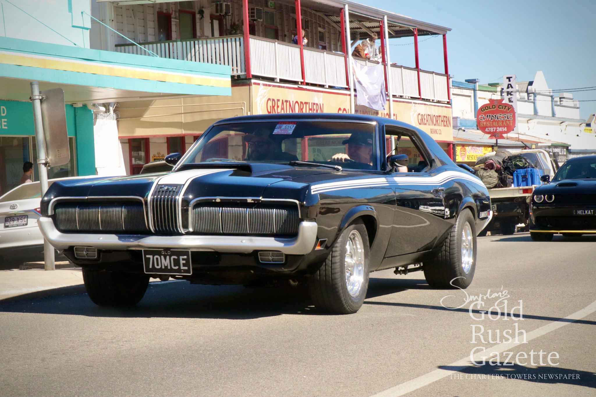 The 2026 Saturday Motor Show & Swap Meet Super Cruise down Gill Street