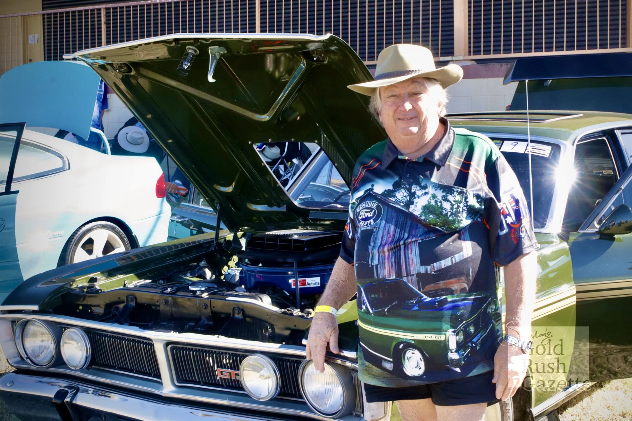 Bill Klaka at the 45th Annual Charters Towers Motor Show & Swap Meet at the Showgrounds hosted by the Charters Towers Restorers Club (2024)