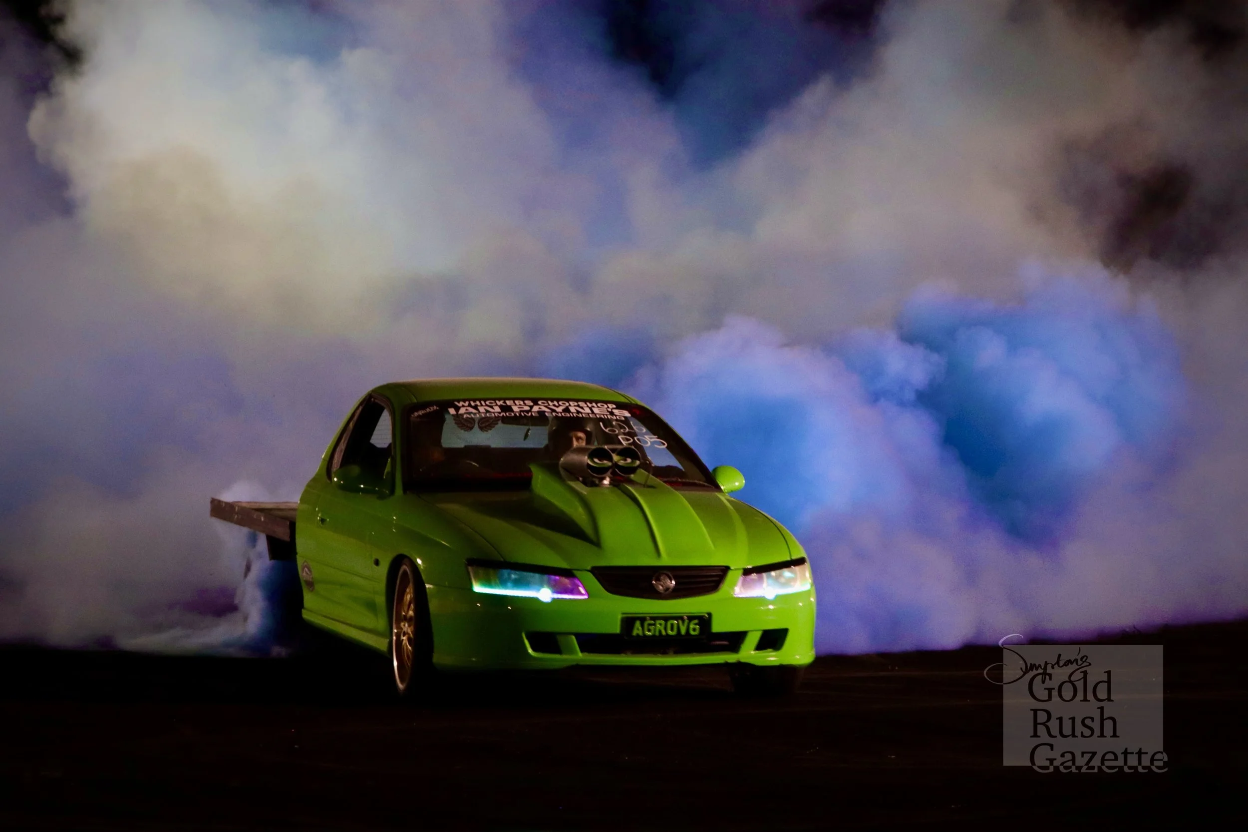 The 2024 Skidfest held by the held by the Charters Towers Burnout Club Inc.