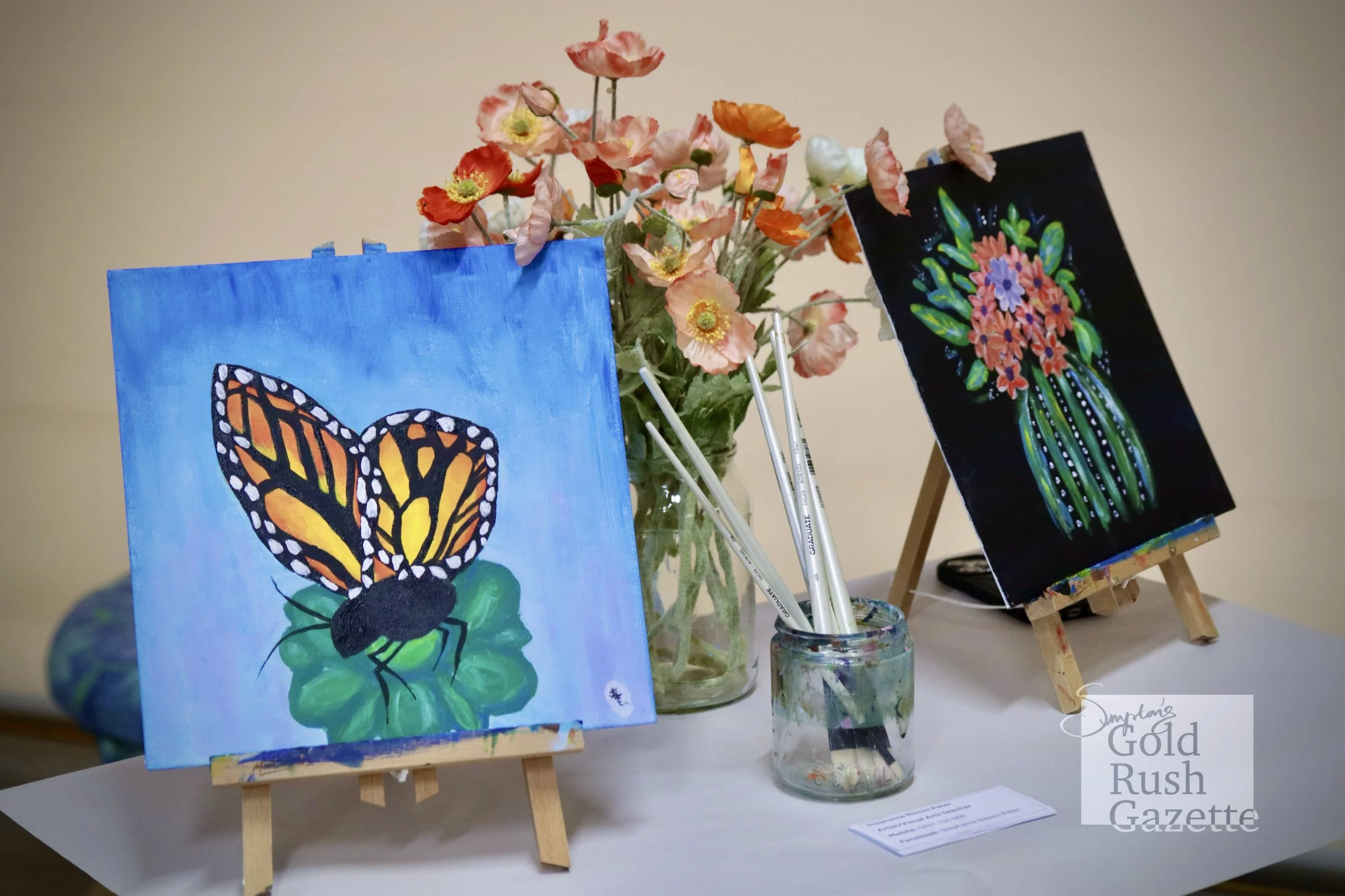 The Paint and Sip Art Exhibition at the Mike Carney Creative Industries Centre (2024)