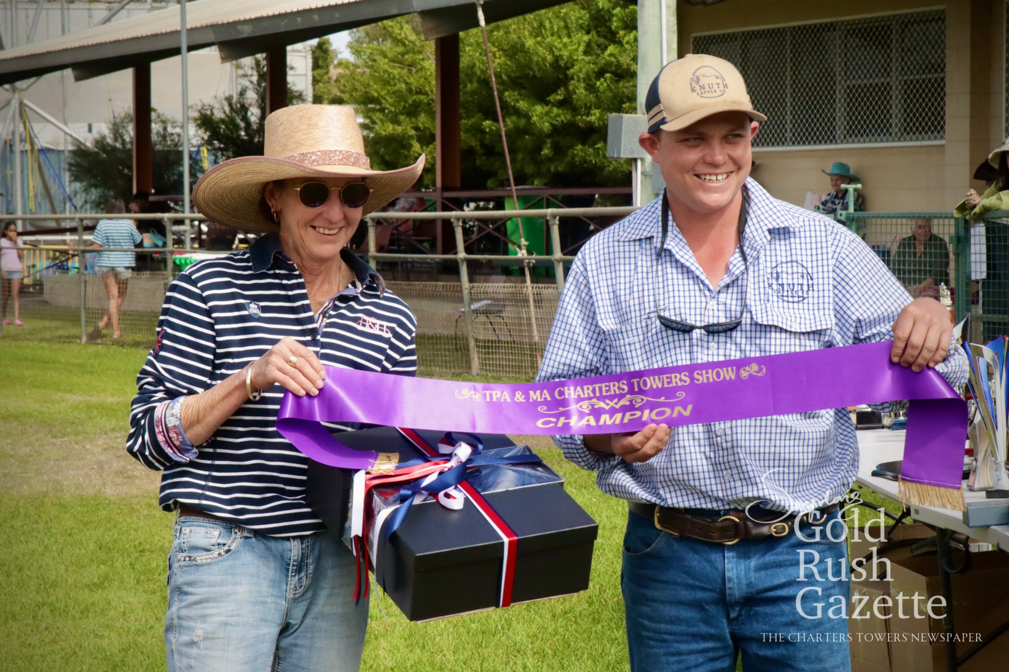 The 2026 Charters Towers Show parade and awards presentation at the Showgrounds