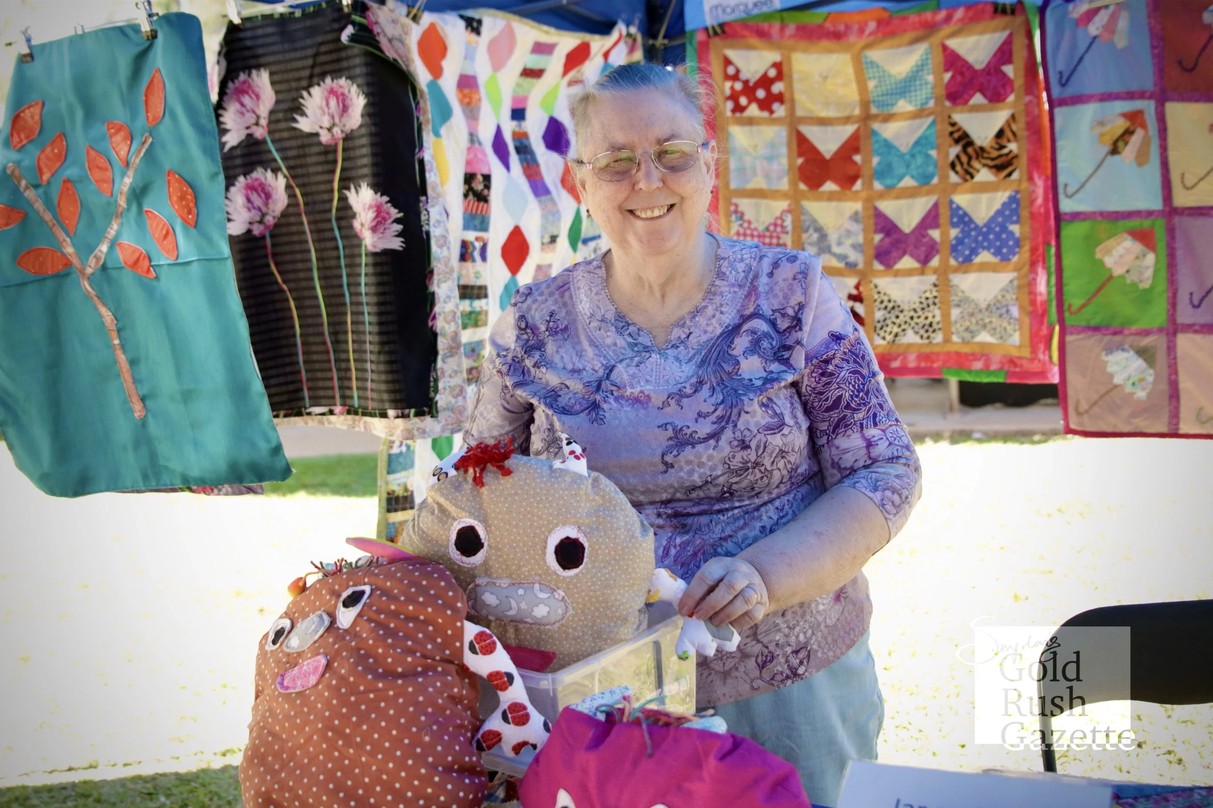 Chris DeCourcey at the June Centenary Park Charity Markets (2024)