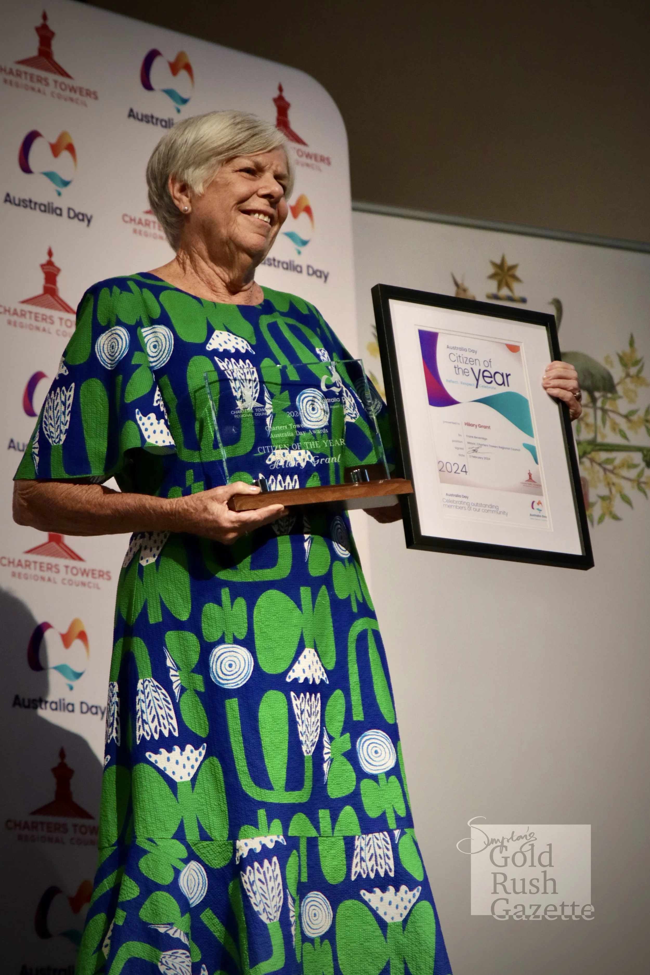 The Charters Towers Australia Day Awards Ceremony (2024)