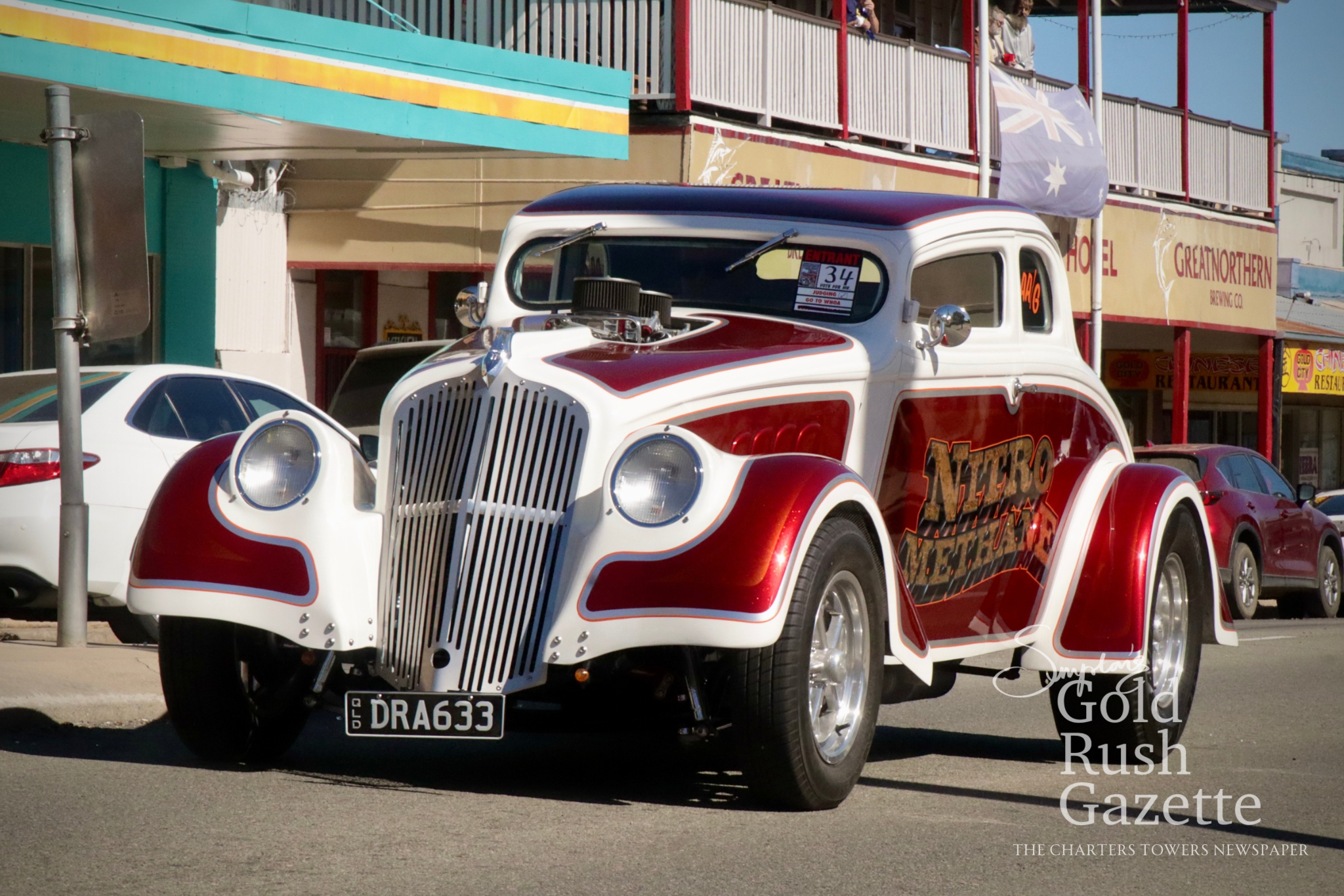 The 2026 Saturday Motor Show & Swap Meet Super Cruise down Gill Street