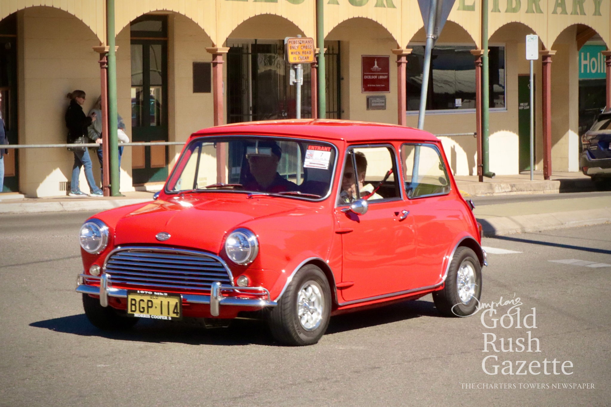 The 2026 Saturday Motor Show & Swap Meet Super Cruise down Gill Street
