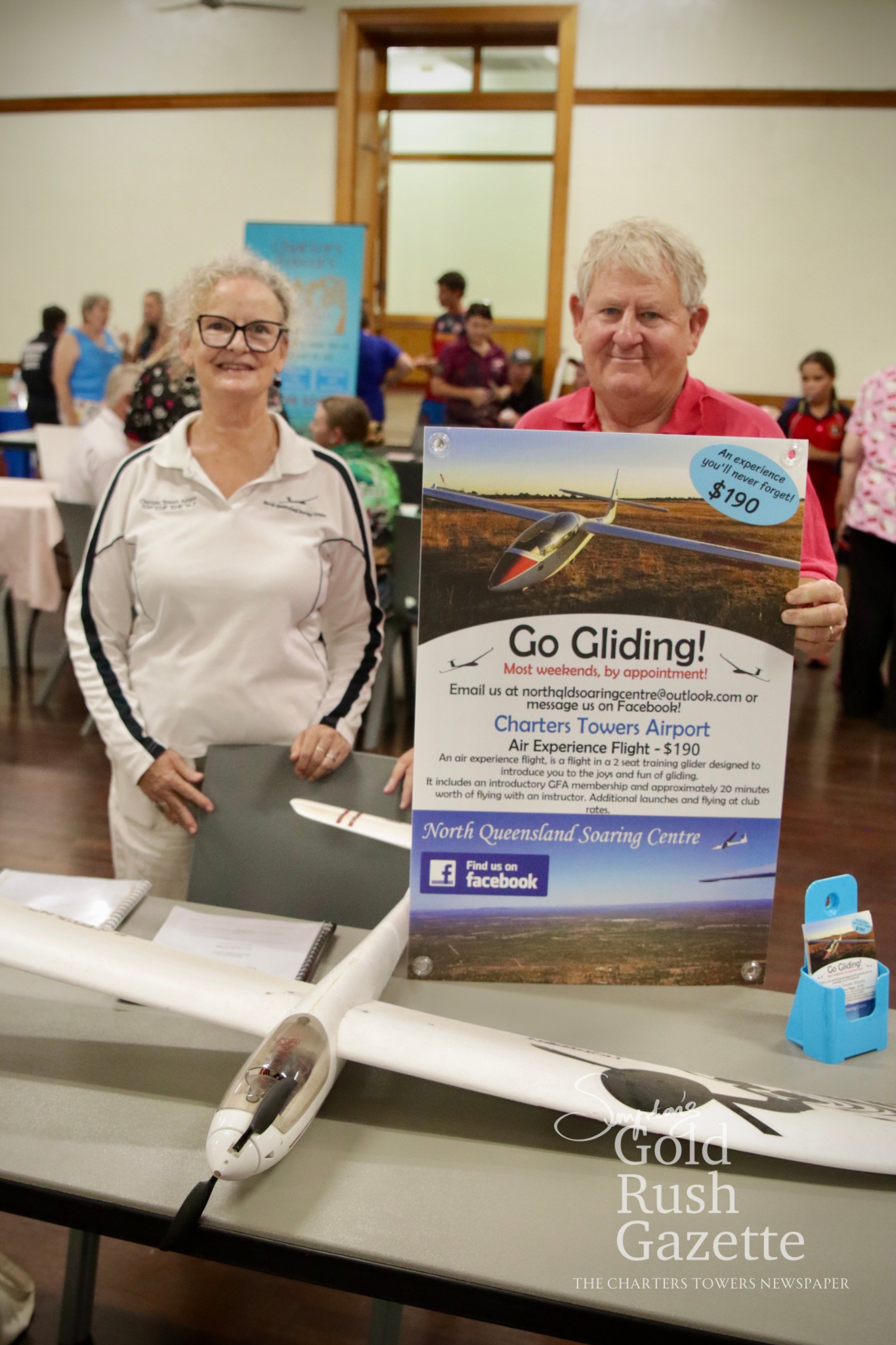 North Queensland Soaring Centre at the 2026 Charters Towers Regional Council Community Sign-On Day at the Arthur Titley Centre 