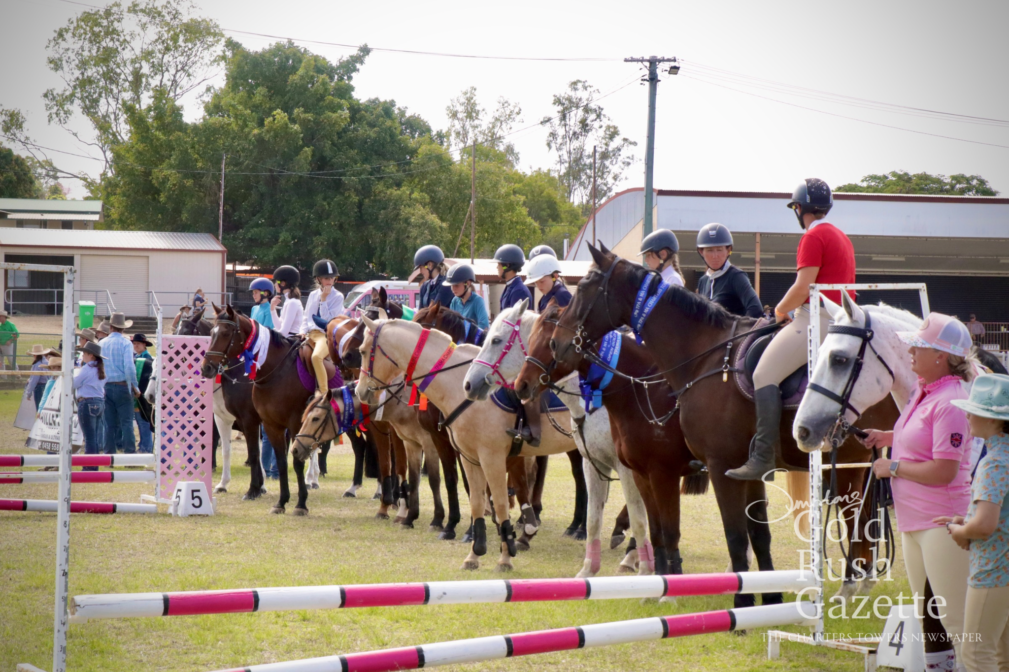 The 2026 Charters Towers Show parade and awards presentation at the Showgrounds