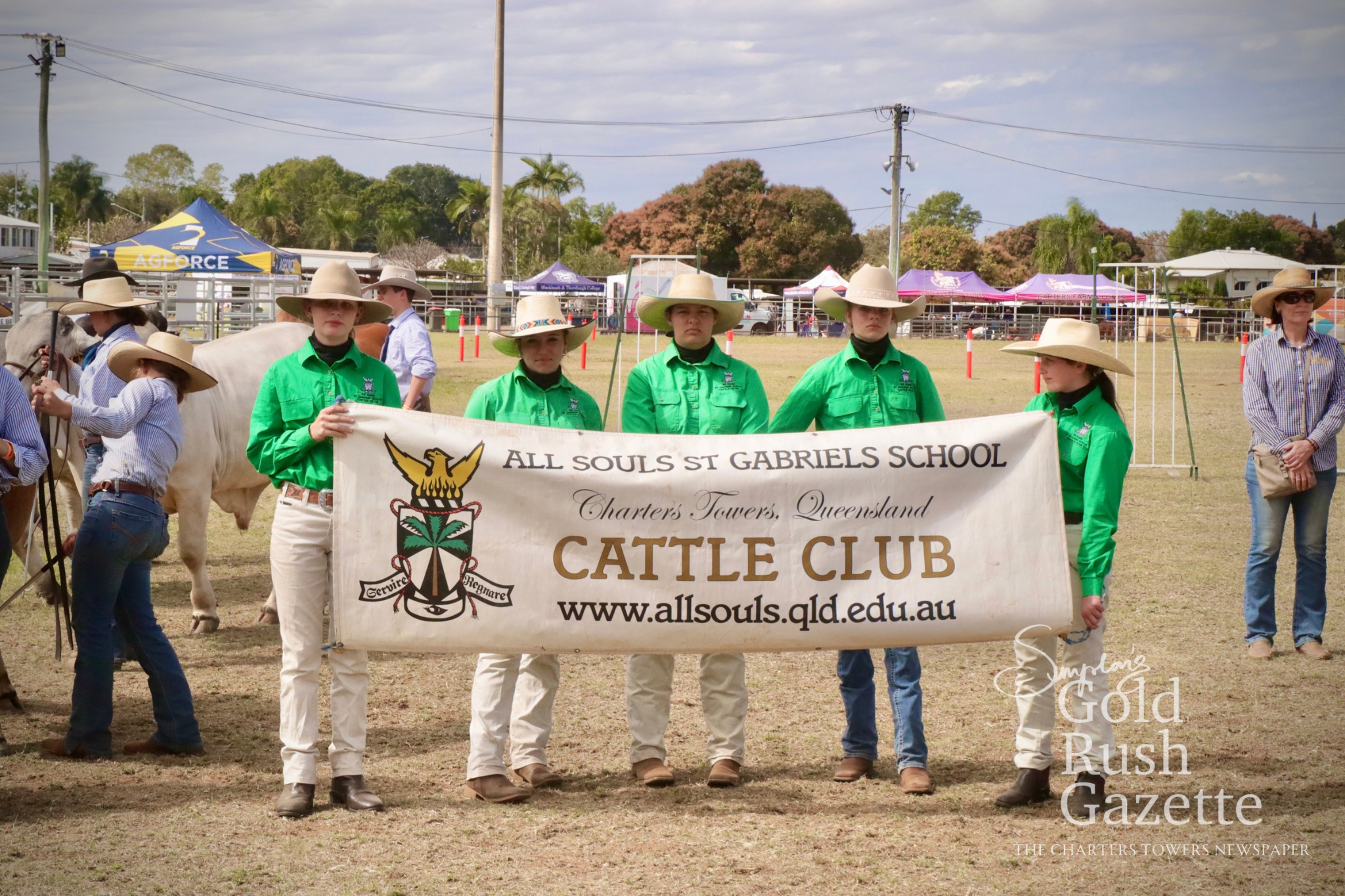 The 2026 Charters Towers Show parade and awards presentation at the Showgrounds