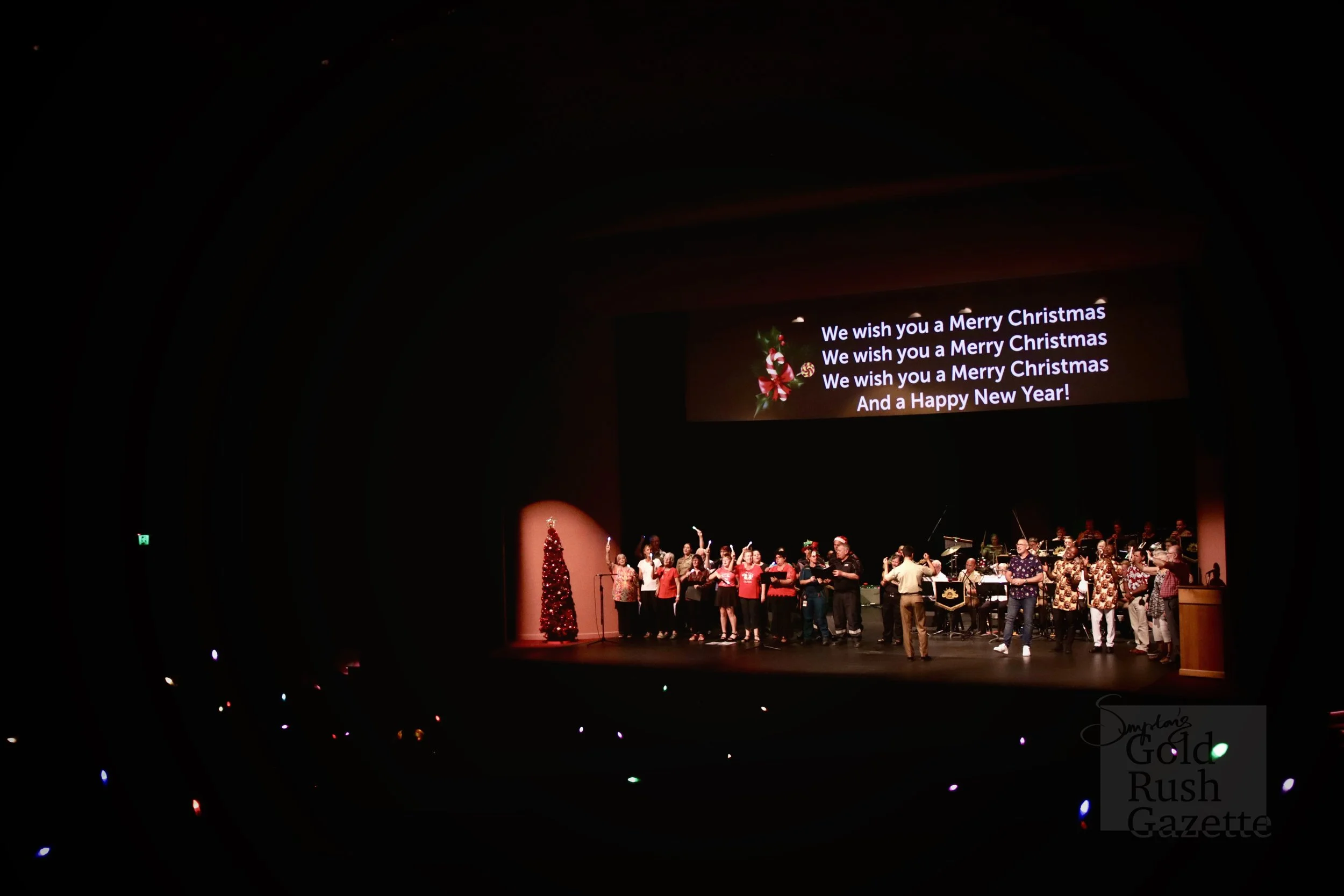 The Community Christmas Carols held at the World Theatre Charters Towers (2022)