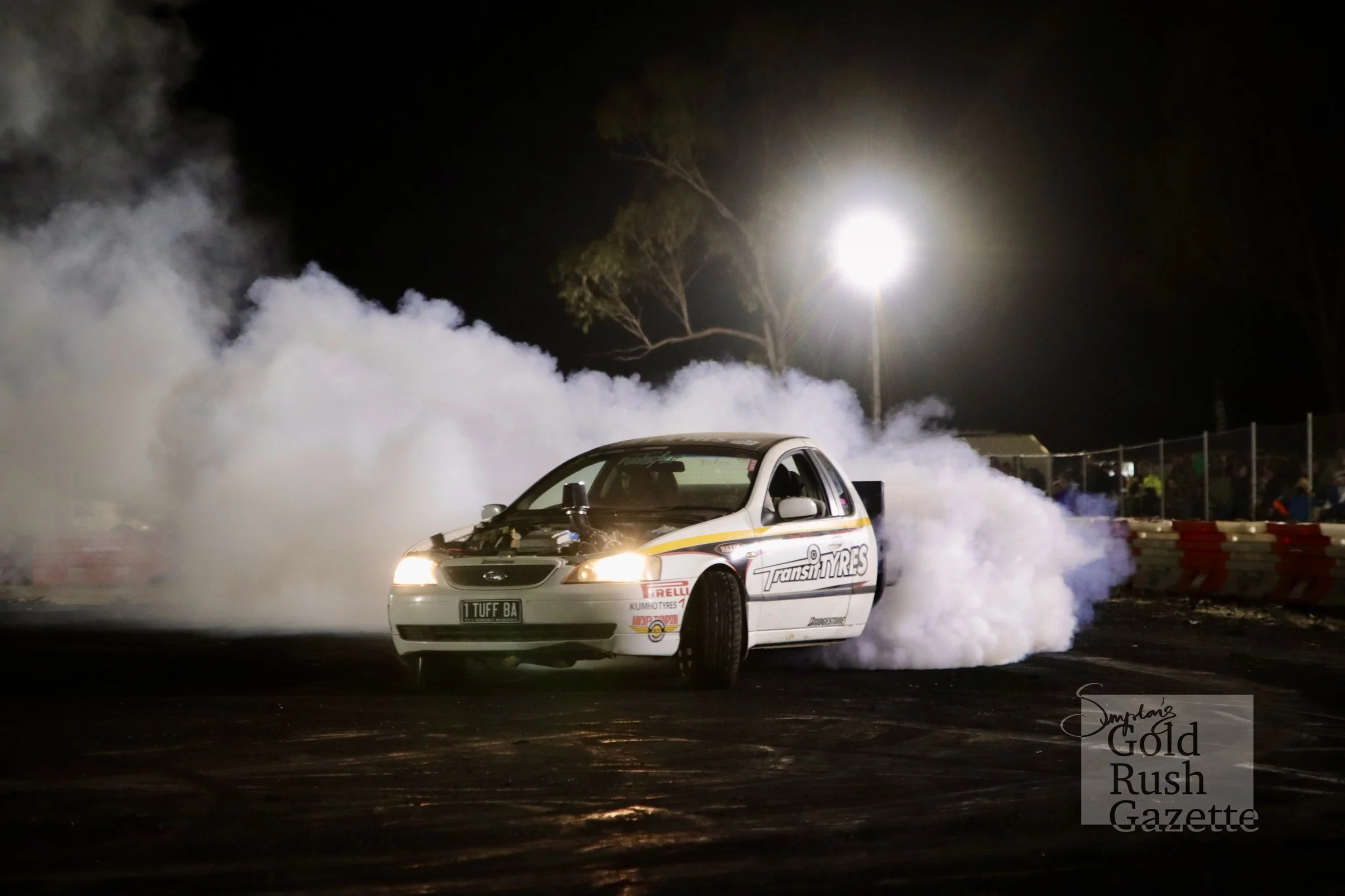 The 2024 Skidfest held by the held by the Charters Towers Burnout Club Inc.