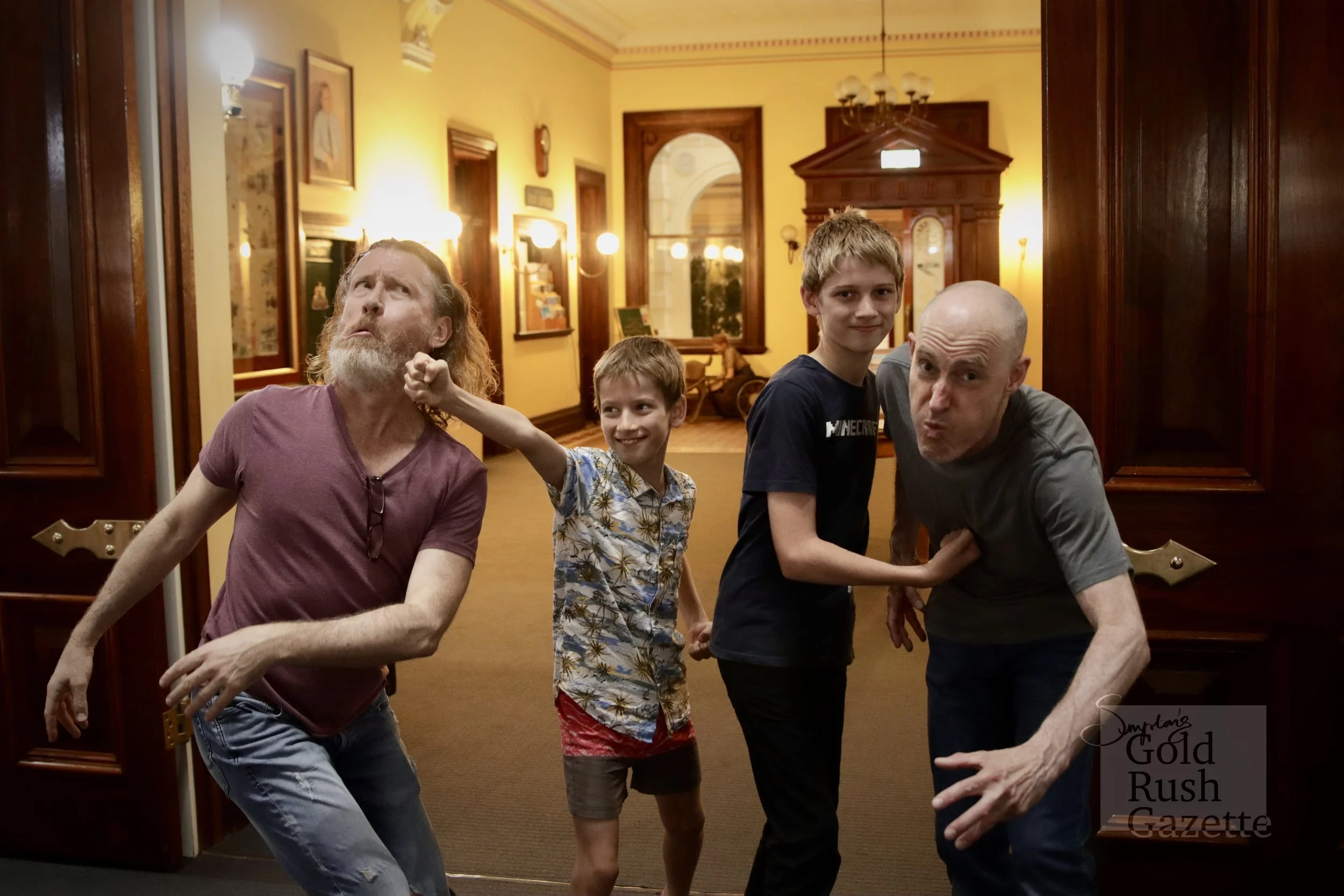 The Umbilical Brothers show 'The Distraction' held at the World Theatre (2022)