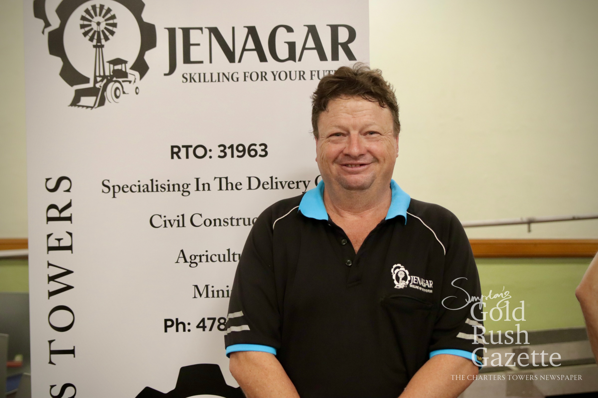 Jenagar at the 2026 Charters Towers Regional Council Community Sign-On Day at the Arthur Titley Centre 