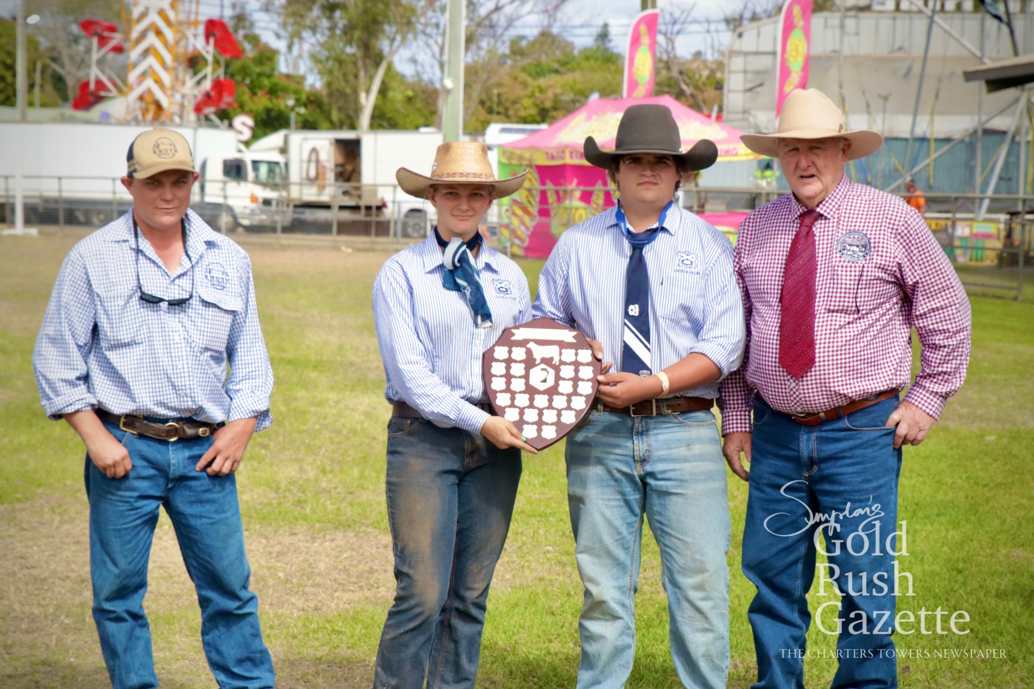 The 2026 Charters Towers Show parade and awards presentation at the Showgrounds