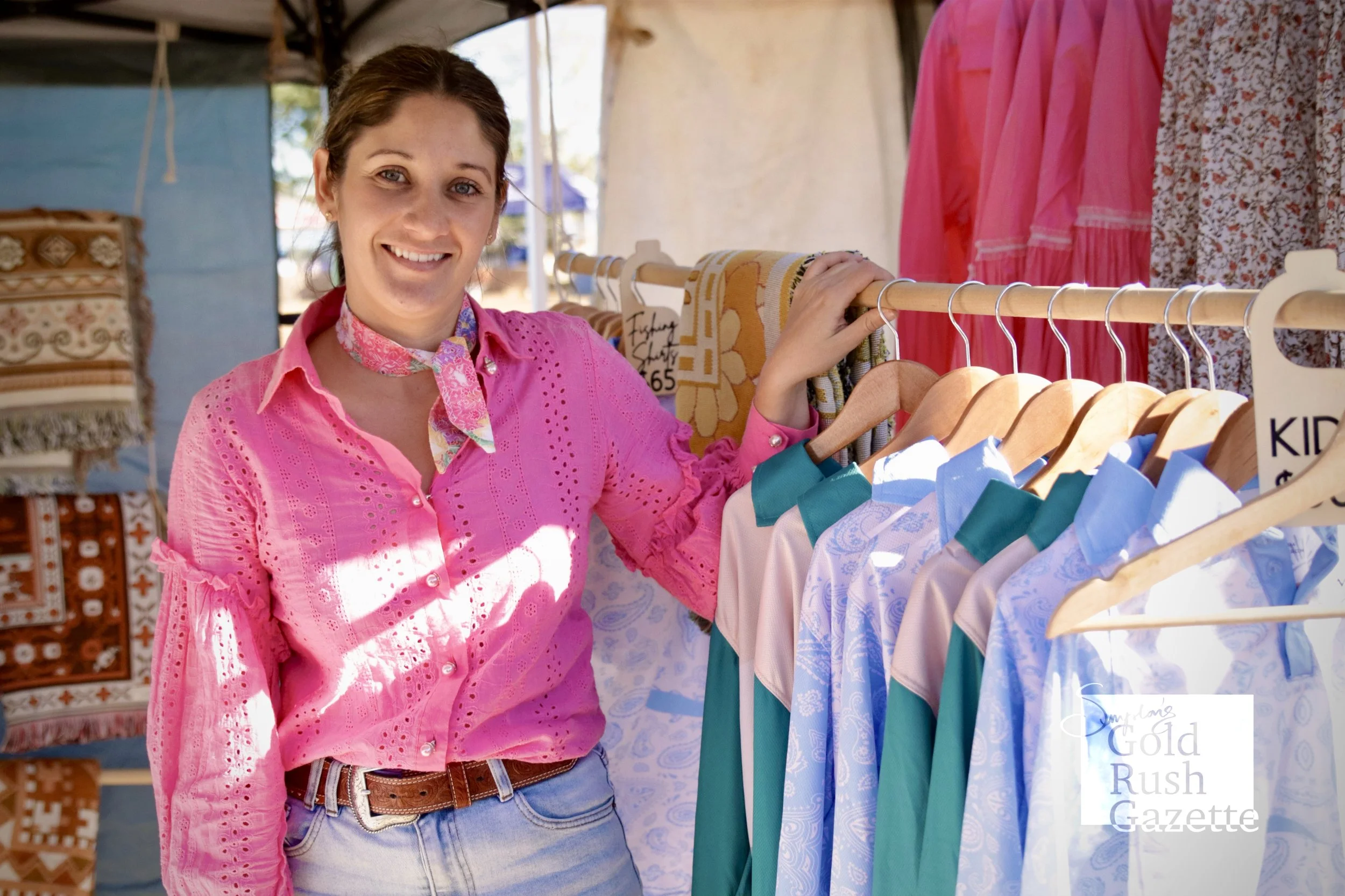 Marlee Snowden from Nautical Wrangler at the 2024 Northern Beef Producers Expo