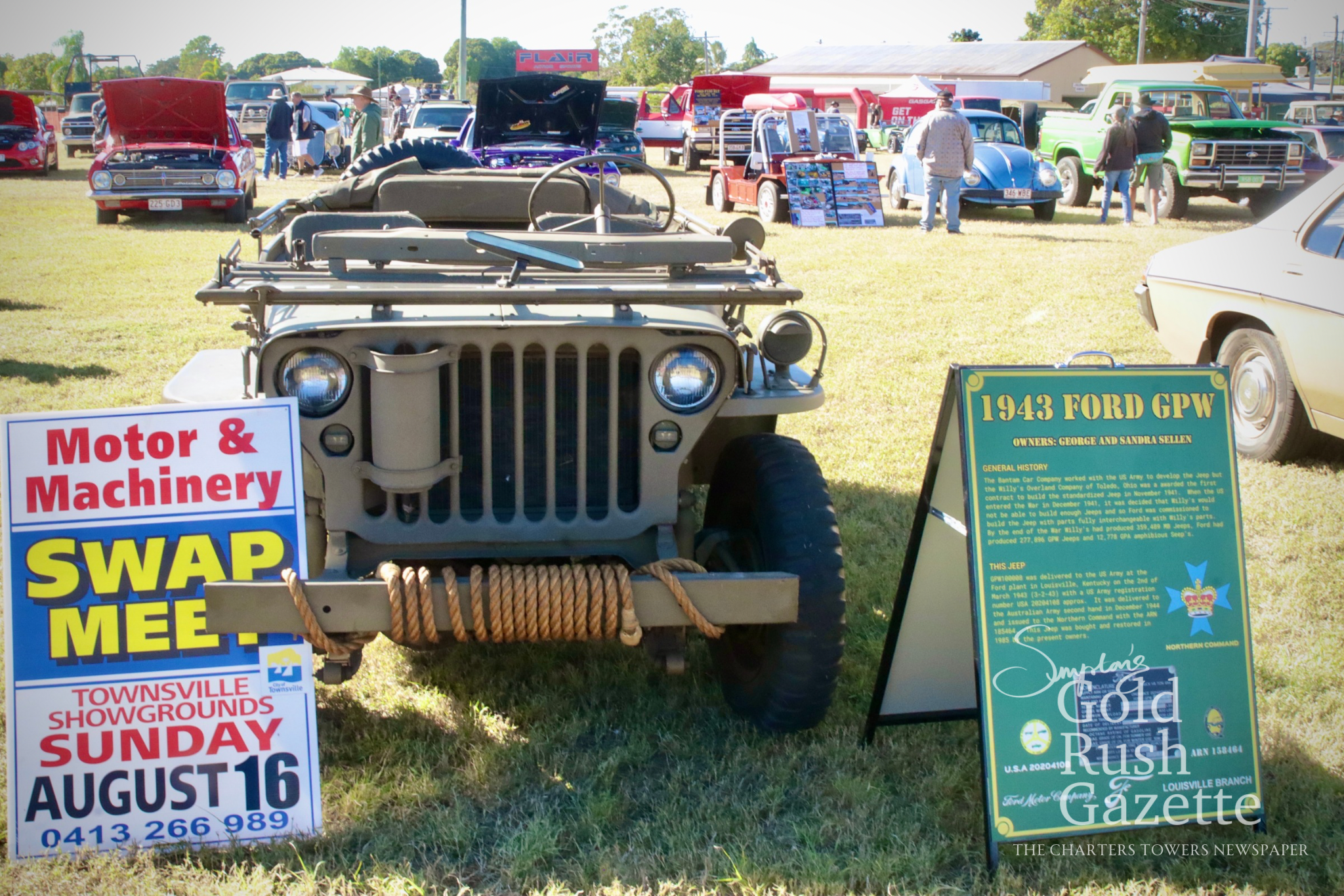The 2026 Charters Towers Motor Show & Swap Meet at the Charters Towers Showgrounds