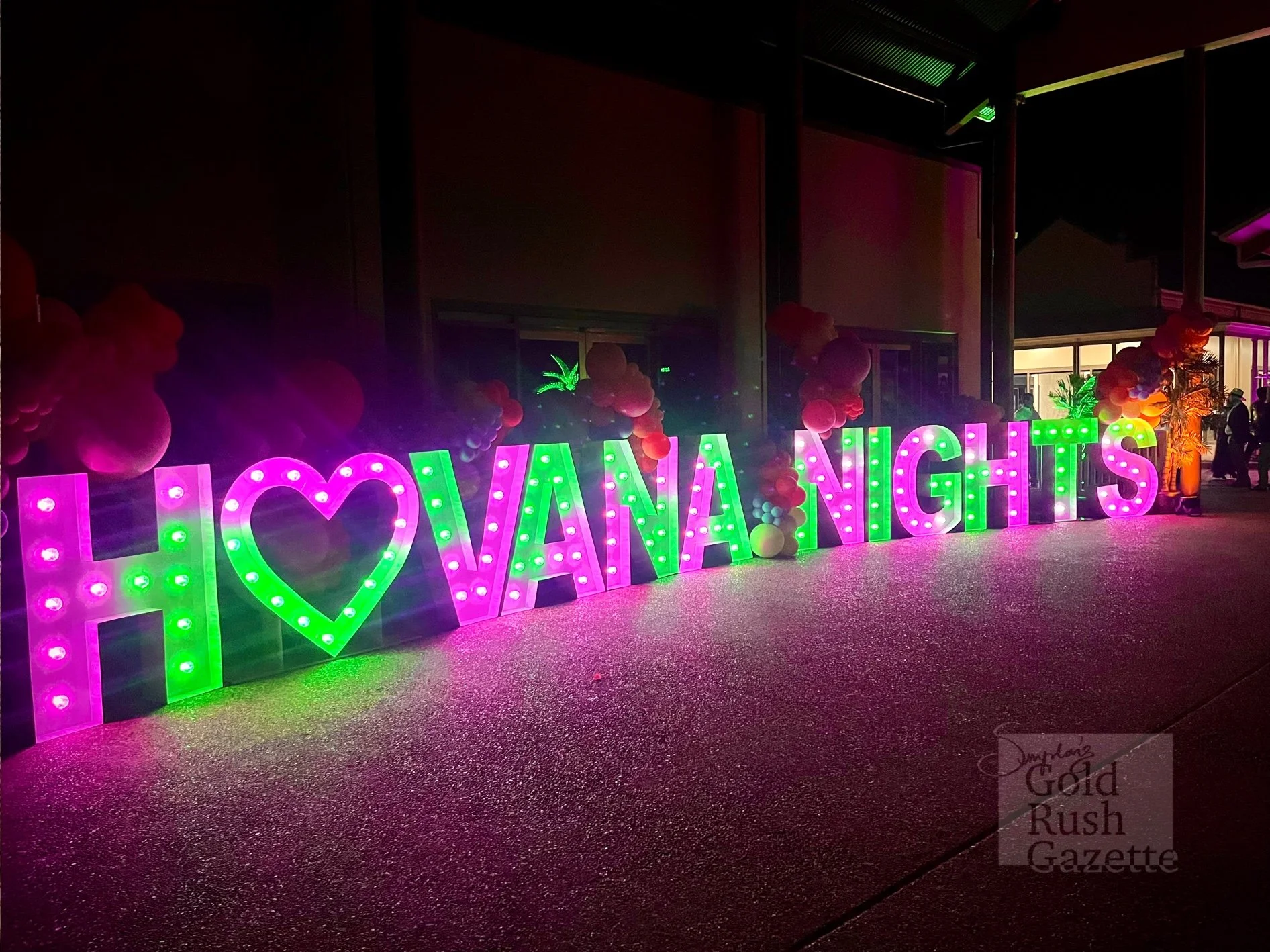 The ‘Havana Nights’ 2023 Charters Towers Charity Ball held at Goldtower Central