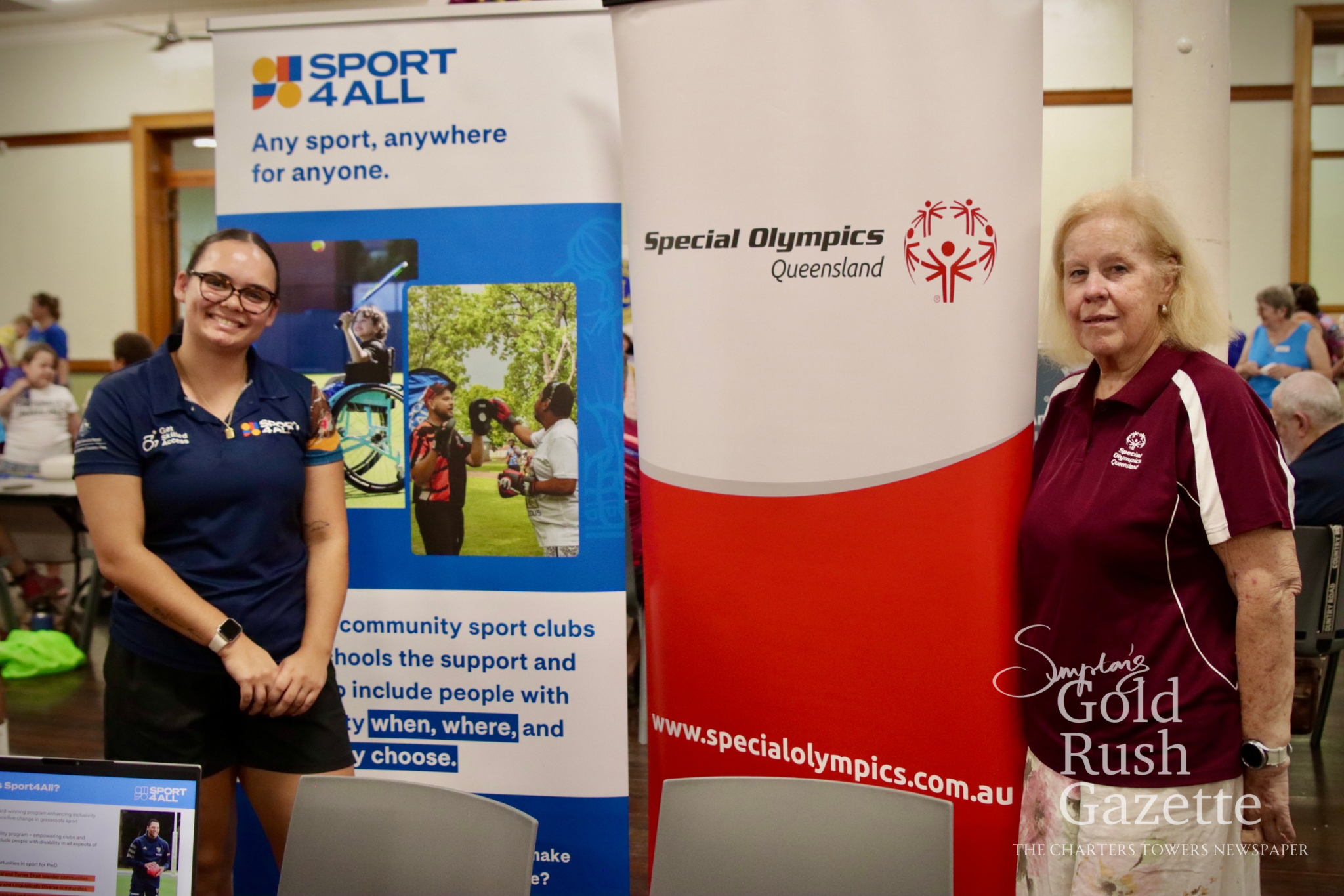 Sport4All at the 2026 Charters Towers Regional Council Community Sign-On Day at the Arthur Titley Centre 