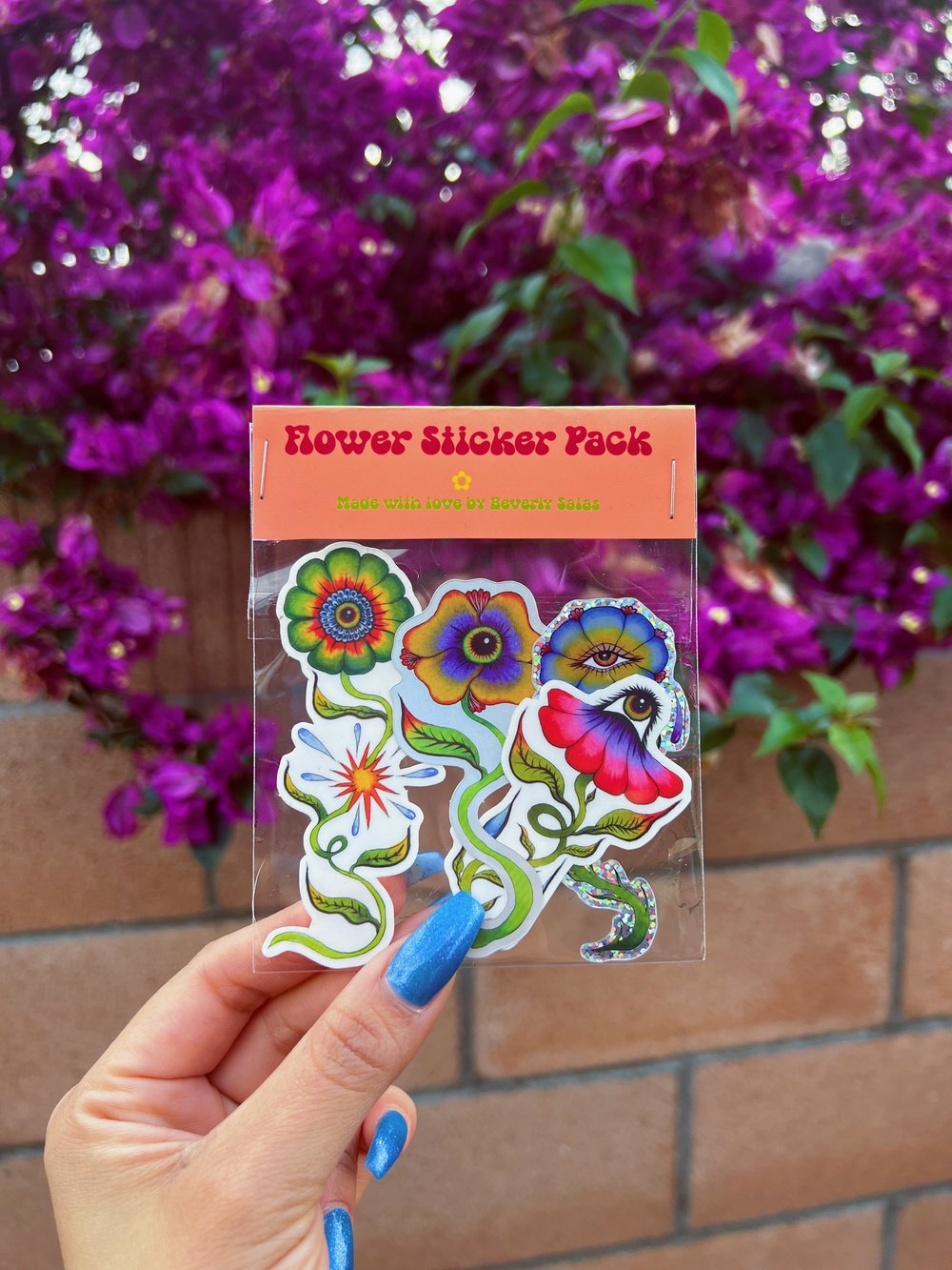 Flower Sticker Pack — Beverly Salas