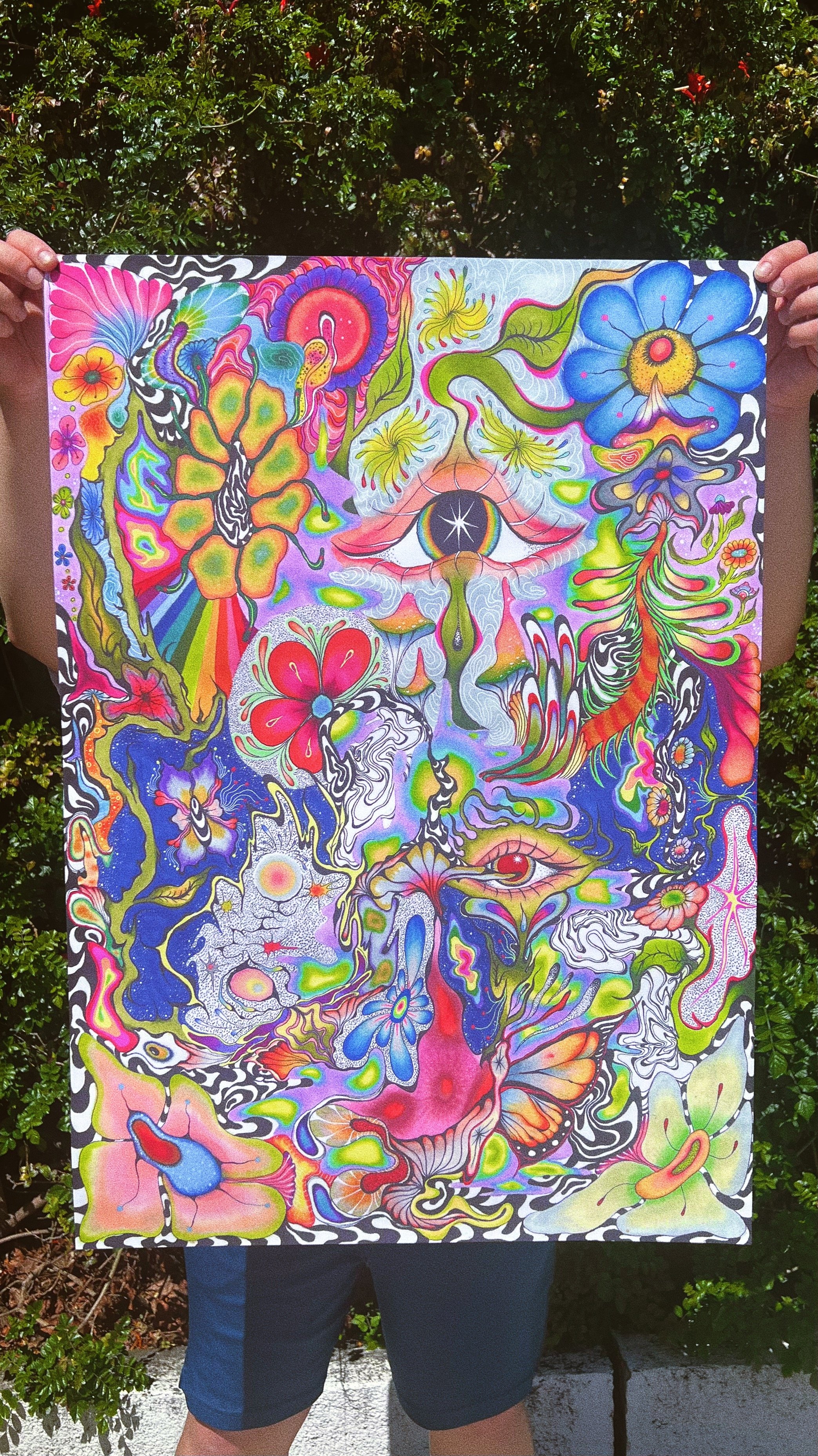 Ethereal Garden; Poster Print- B Grade