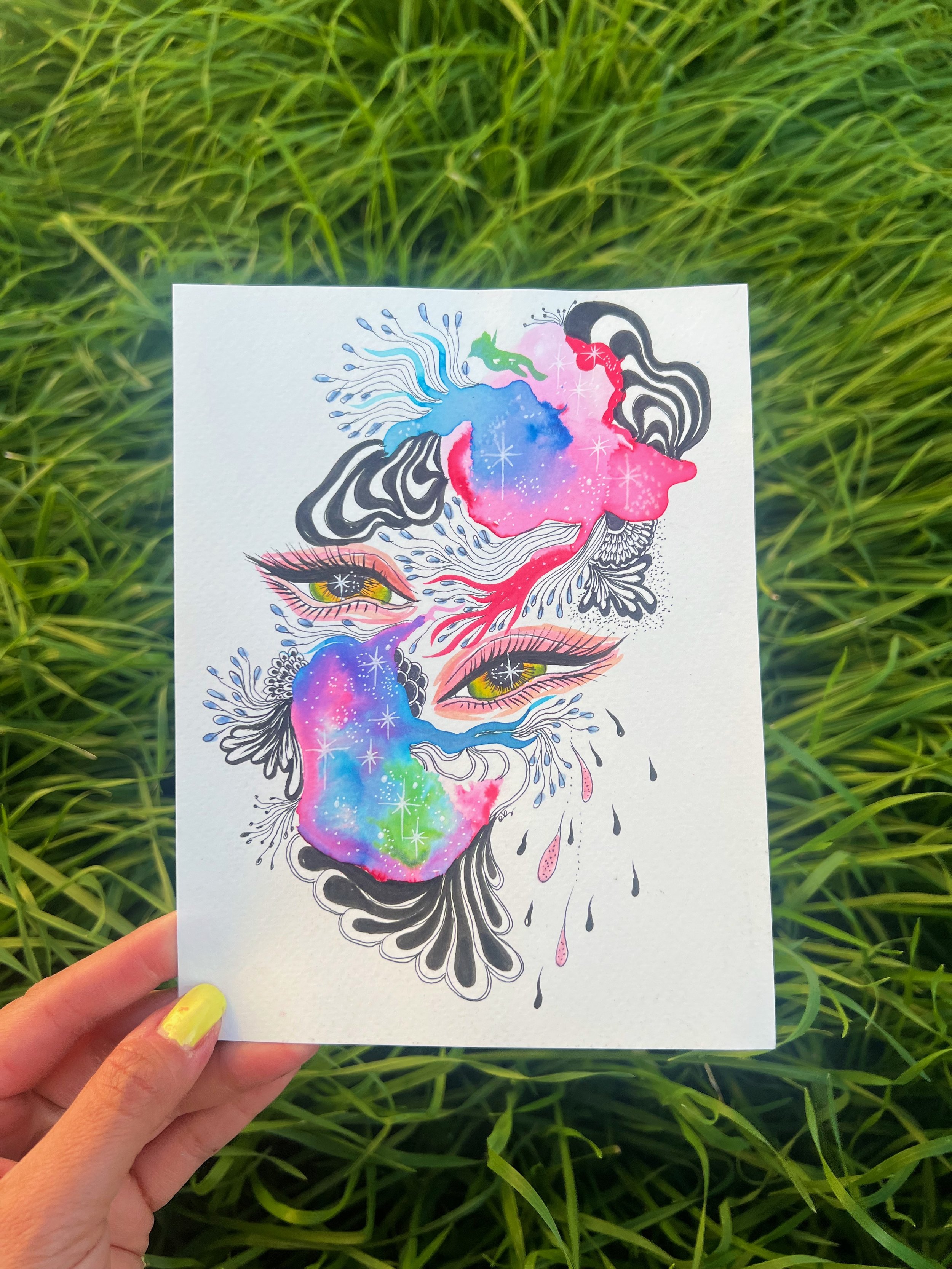 Kindred Souls 2022; Watercolor; Original Art