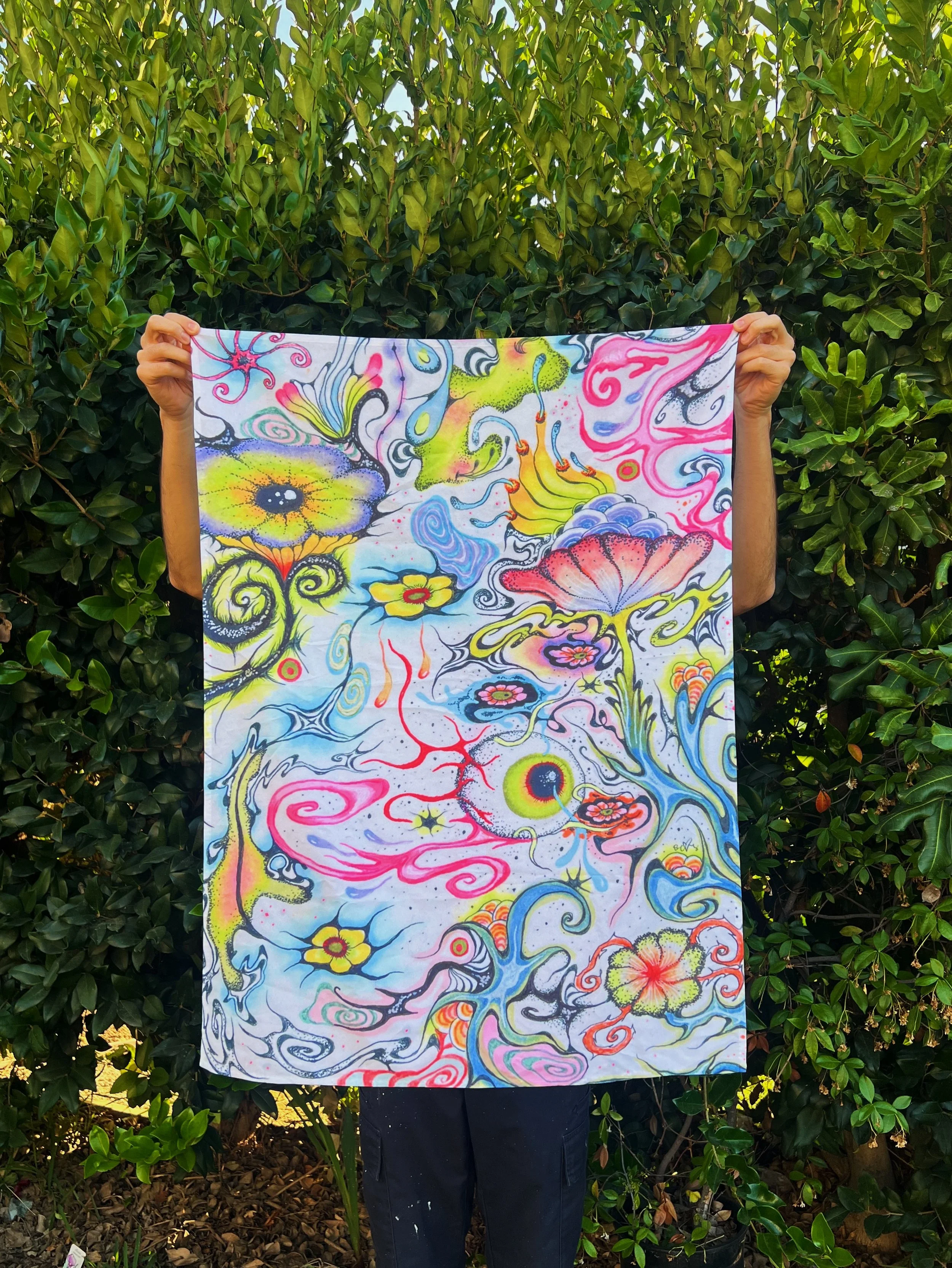 Eyeball tapestry ; PRE-ORDER