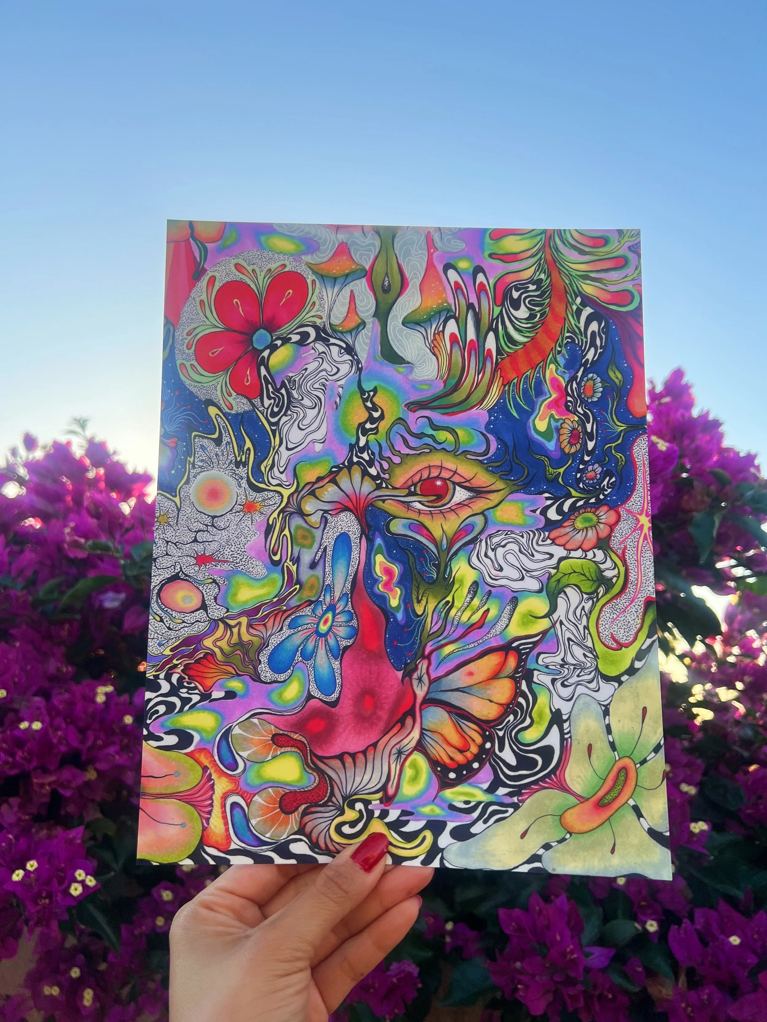 Ethereal Garden 2; Print