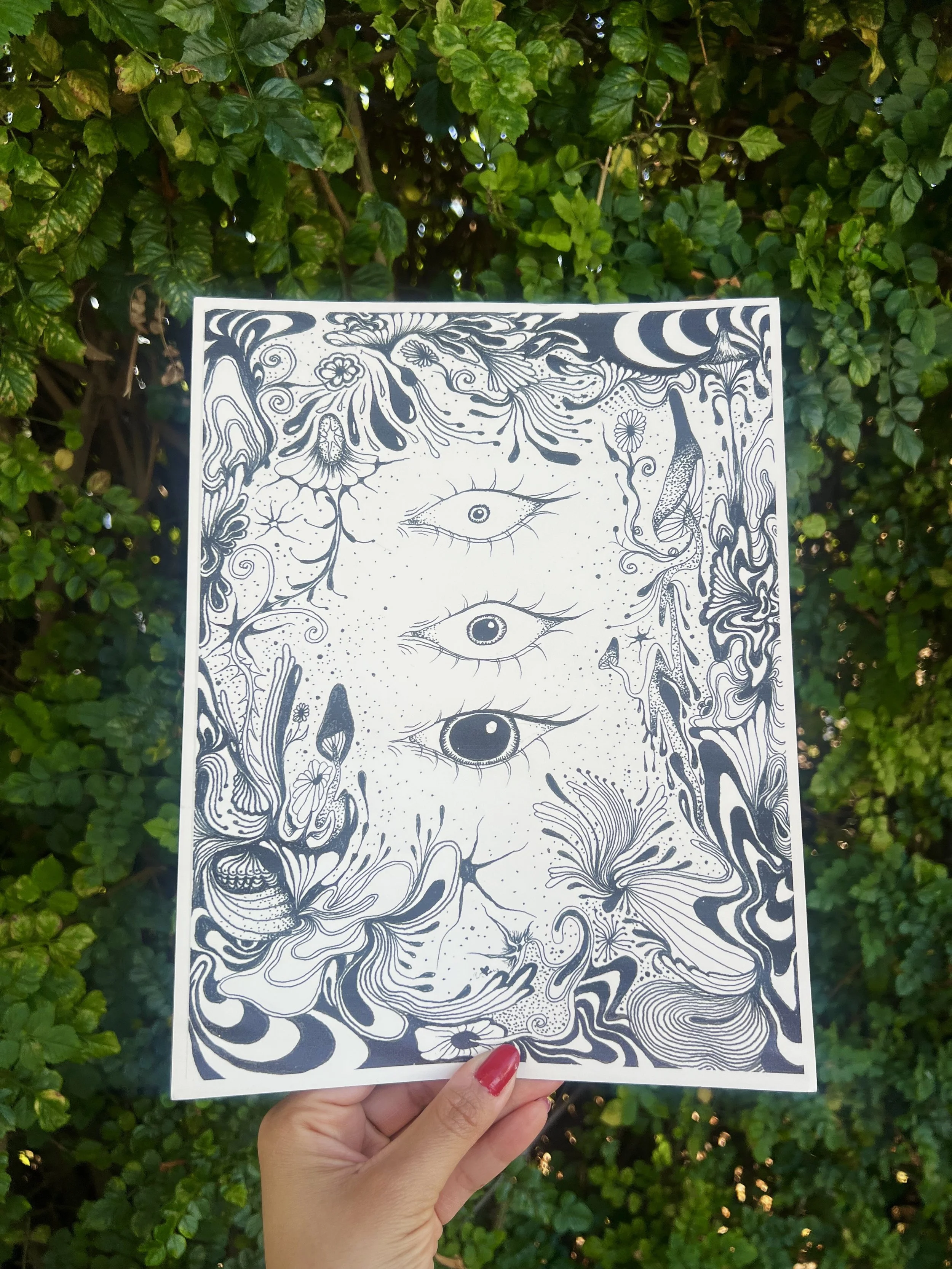 Real-eyes; Print